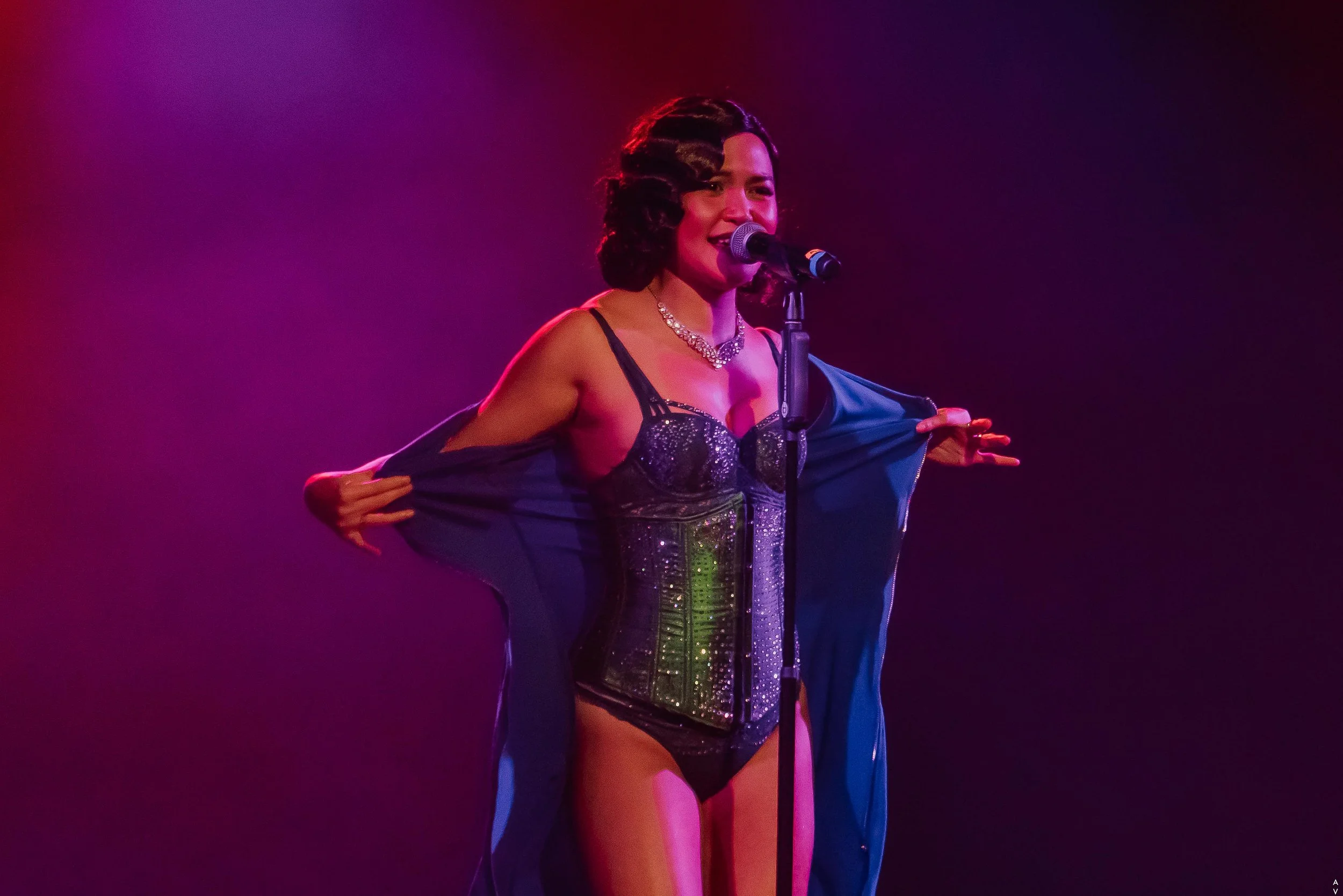 Malaya Sol at The Asian Burlesque Festival 2025