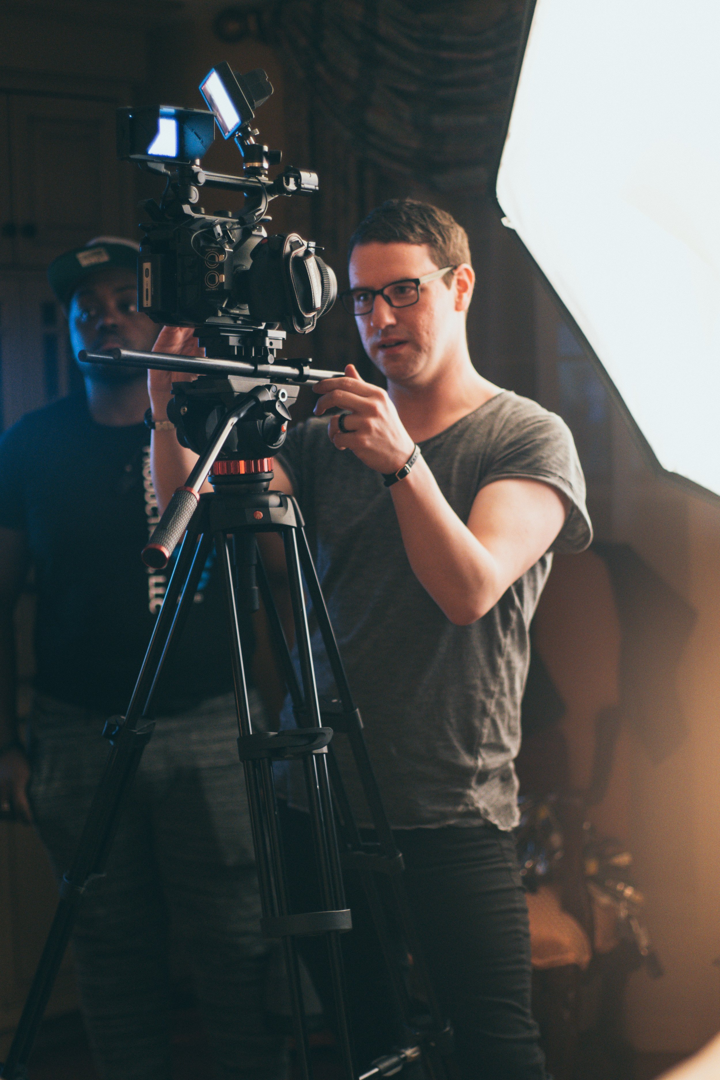 On set of "You Can't Do That", dir.: Jack Gattanella