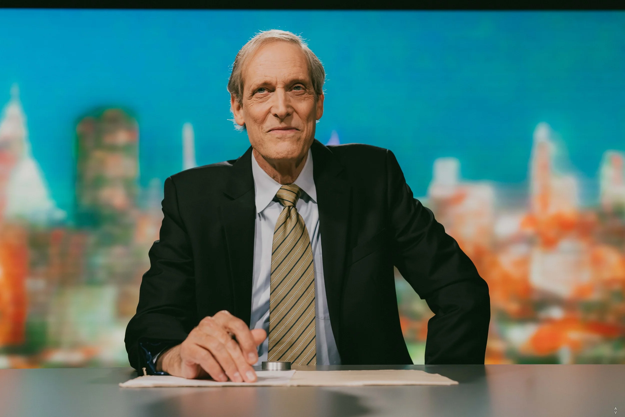 Bob Jaffe, on set of "Disclosure", dir.: Alex Valderana