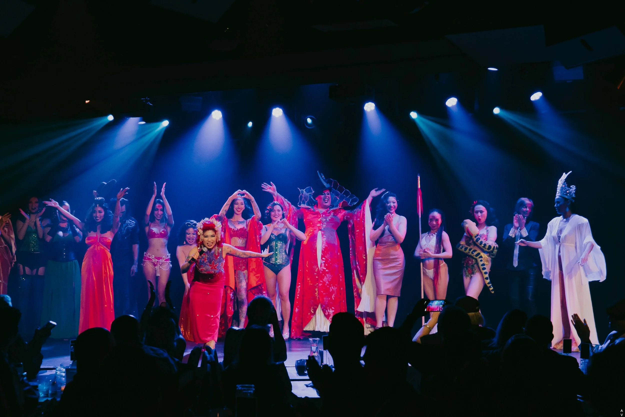 Cast photo - Asian Burlesque Festival 2025