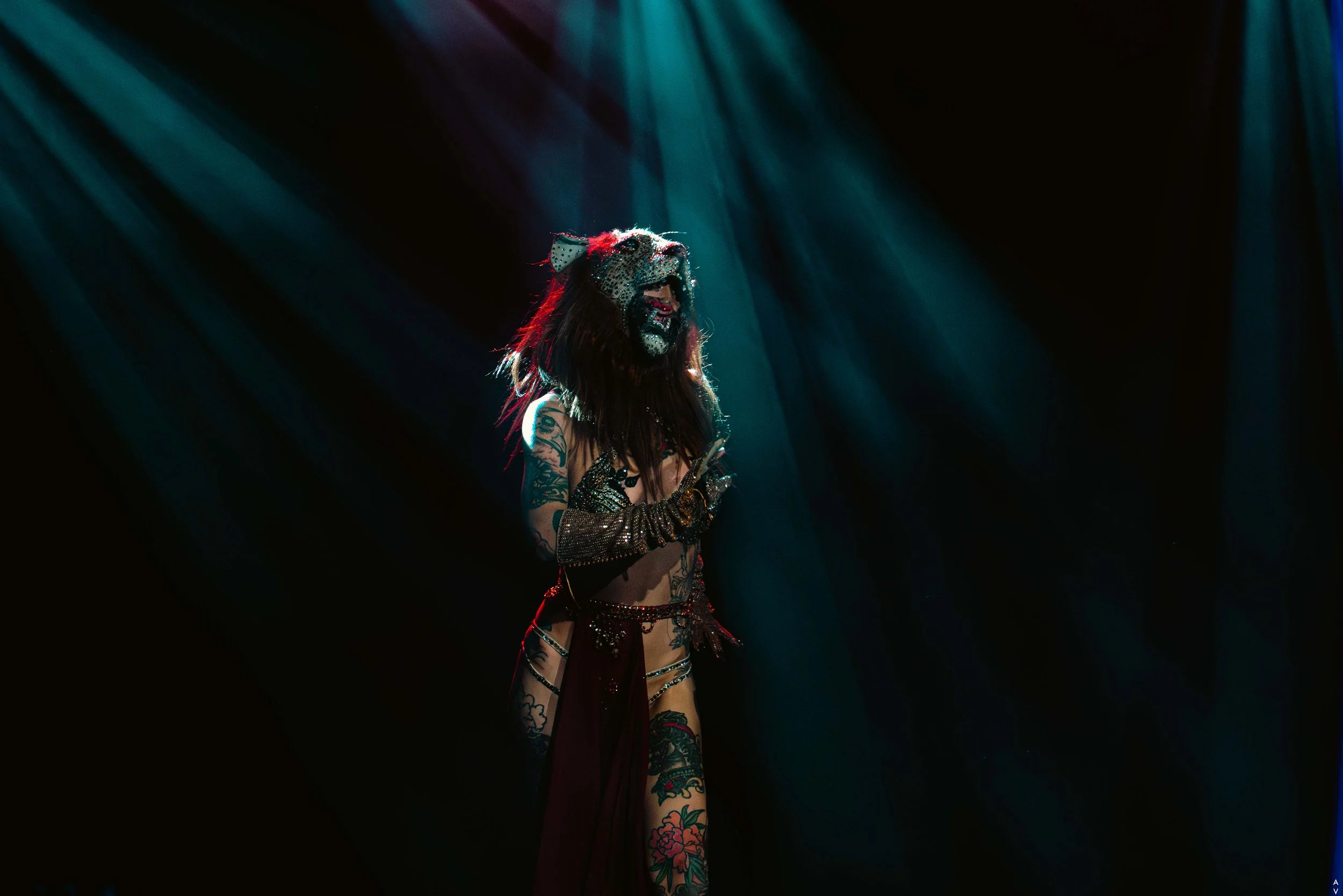 Frankie Fictitious at The Asian Burlesque Festival 2025