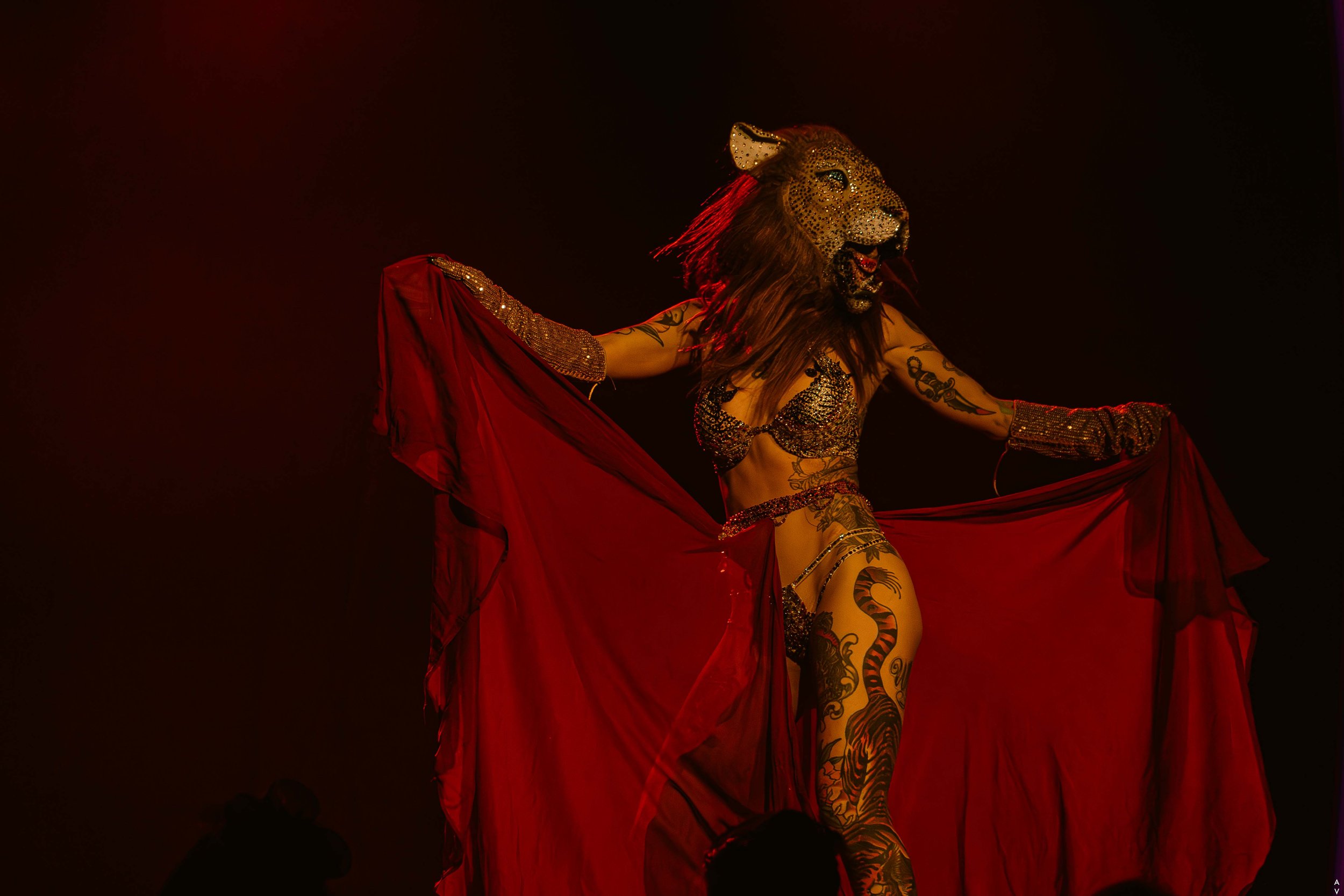 Frankie Fictitious at The Asian Burlesque Festival 2025