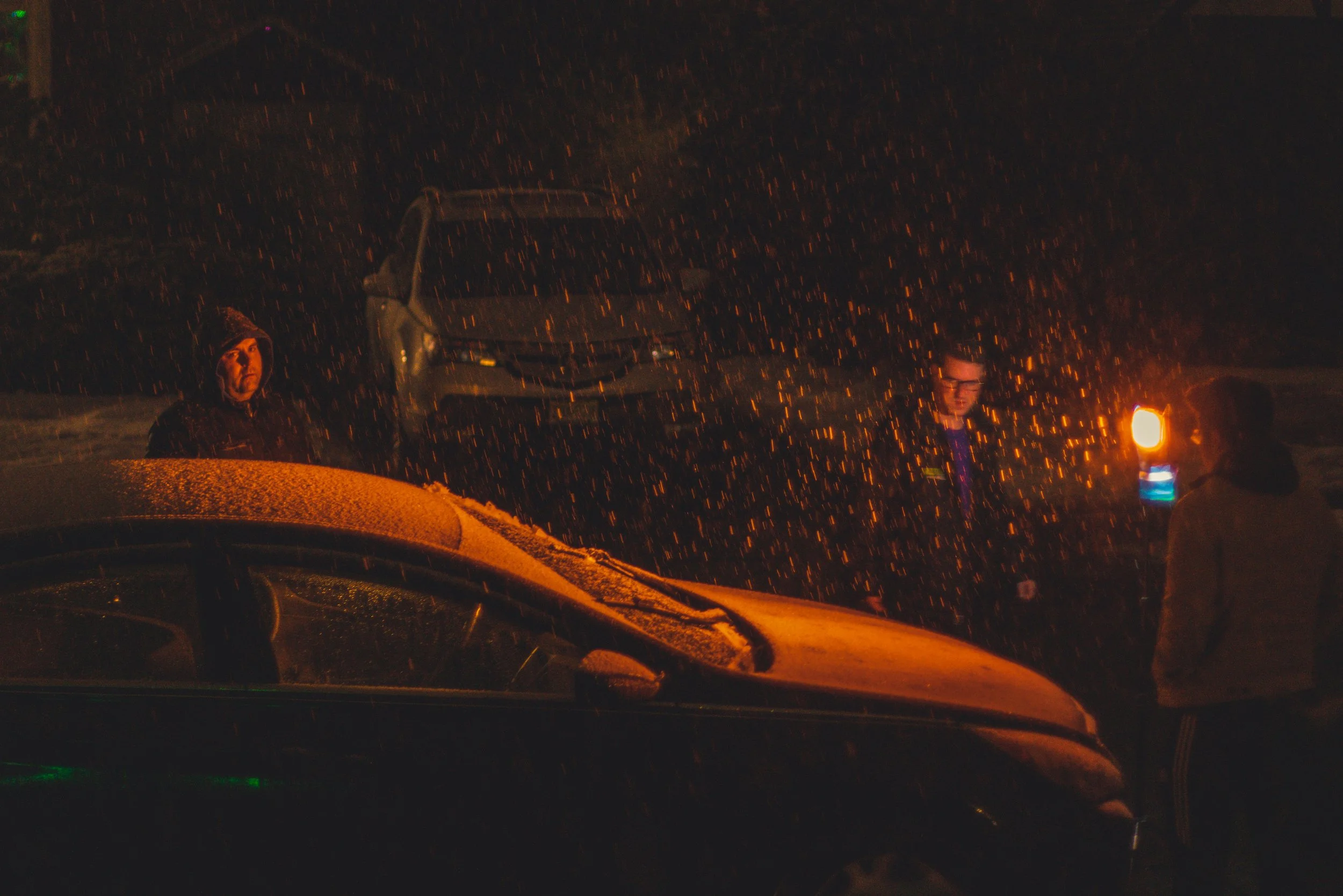 On set of "You Can't Do That", dir.: Jack Gattanella