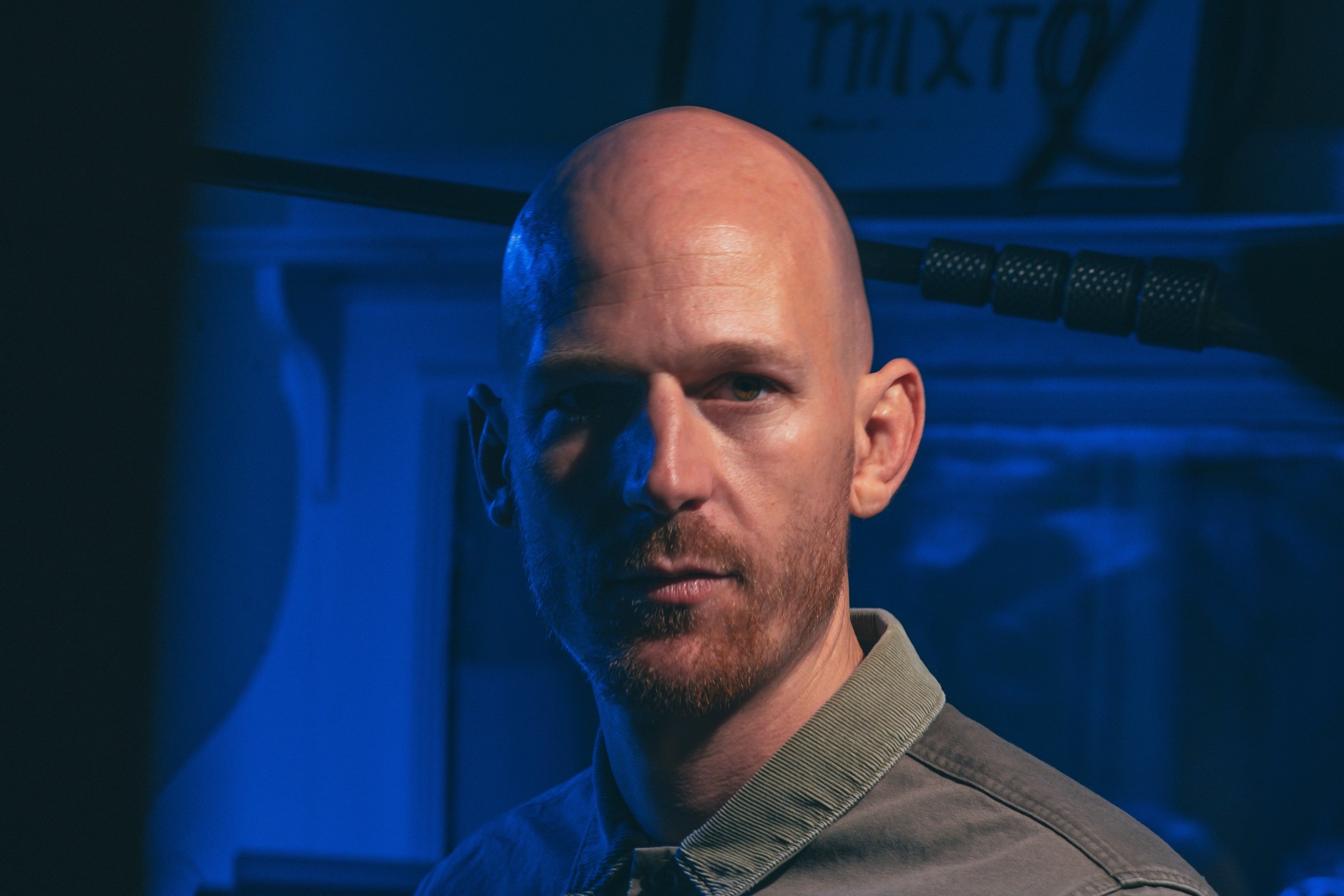 On set of "Breaking Glass" series, dir. Michael Hresko