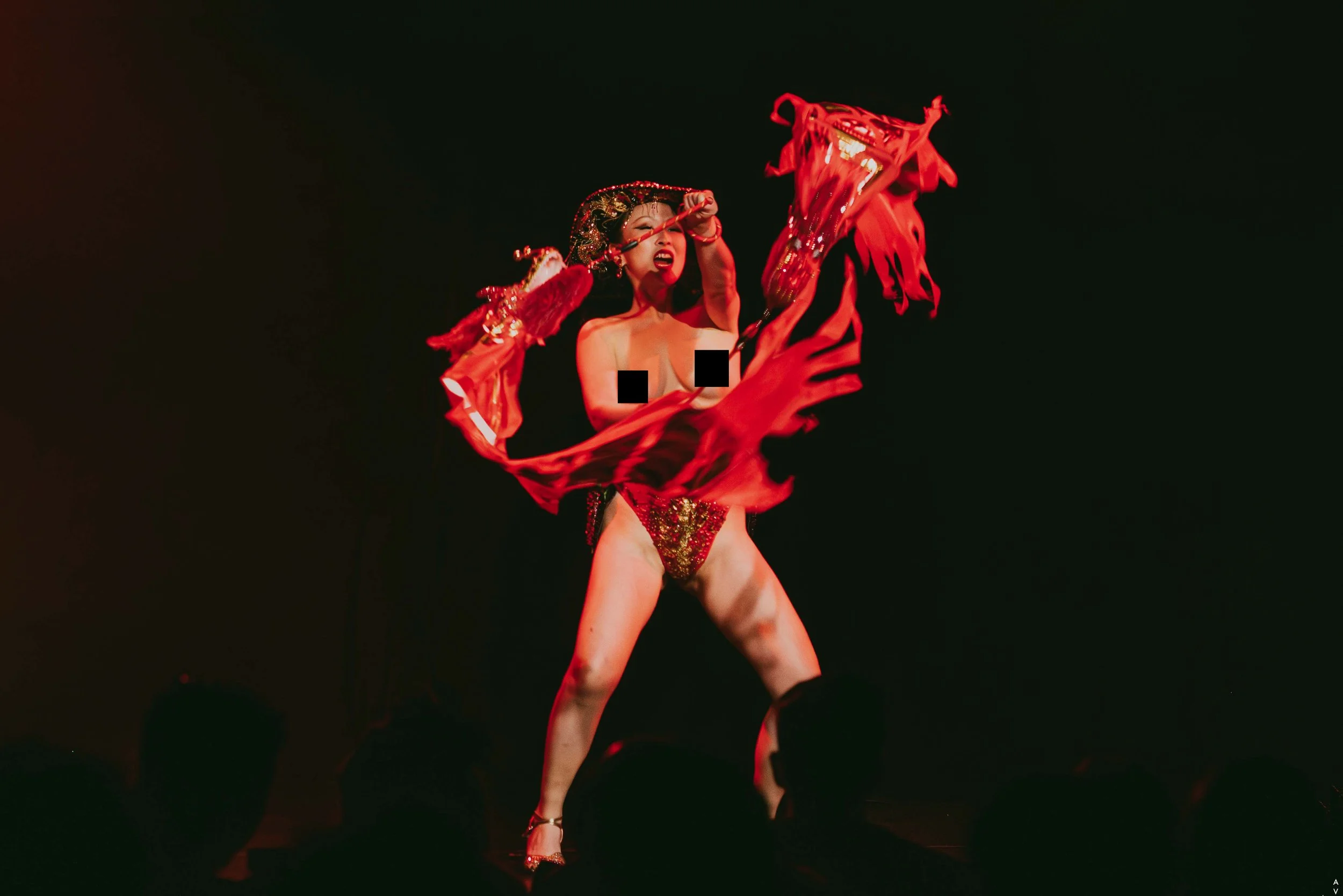 Agent Wednesday at The Asian Burlesque Festival 2025