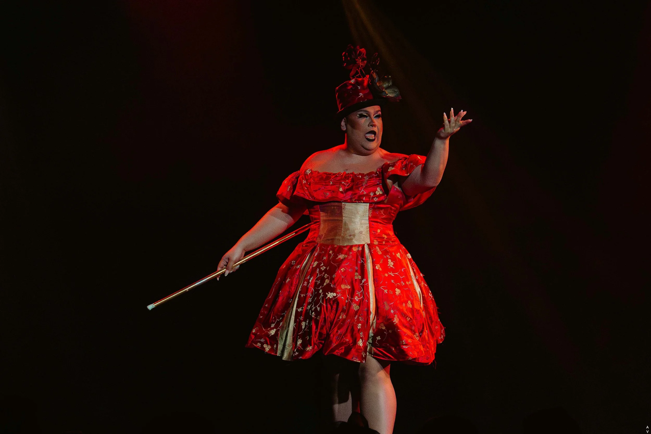 Lady Celestina at The Asian Burlesque Festival 2025