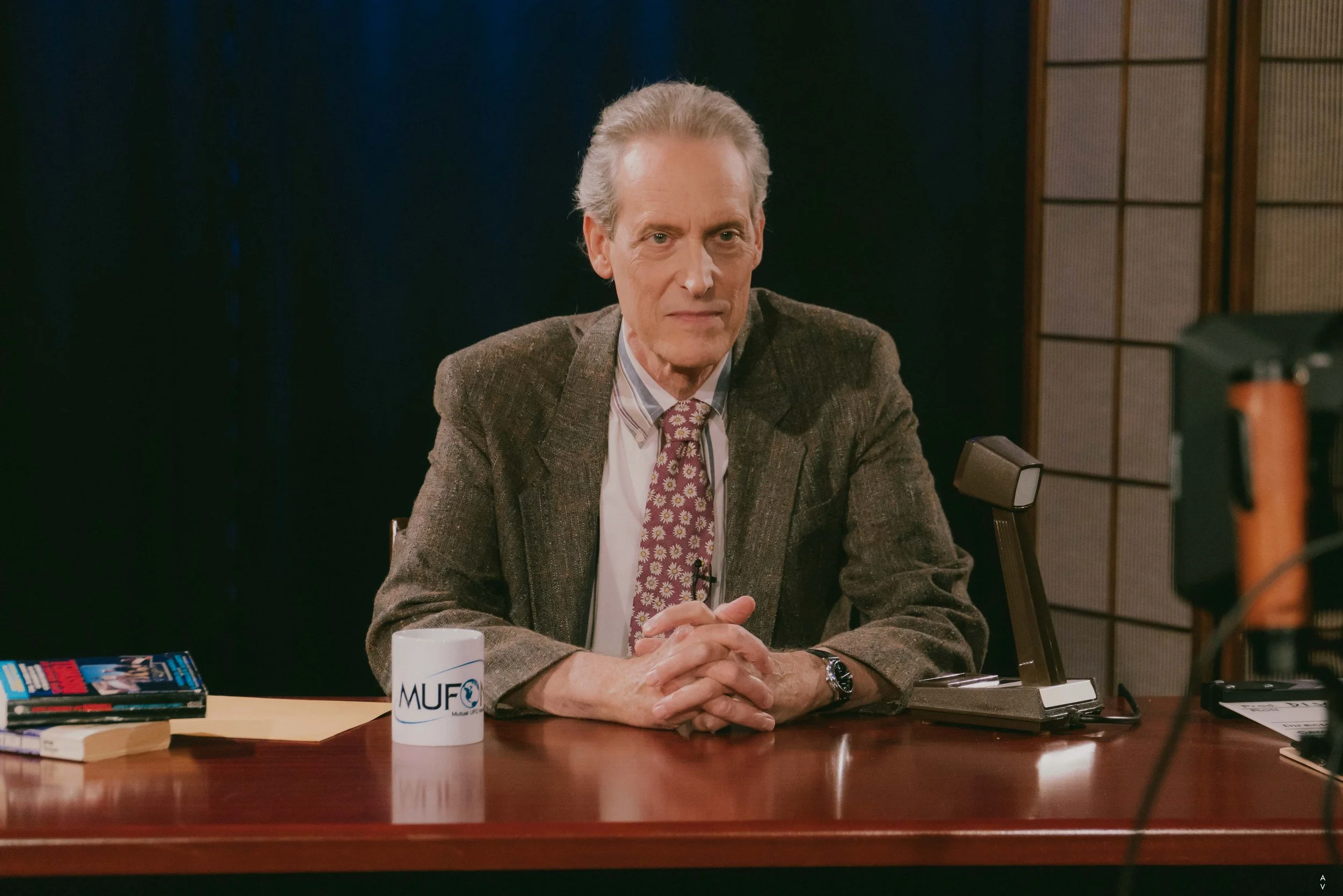 Bob Jaffe on set of "Disclosure", dir.: Alex Valderana