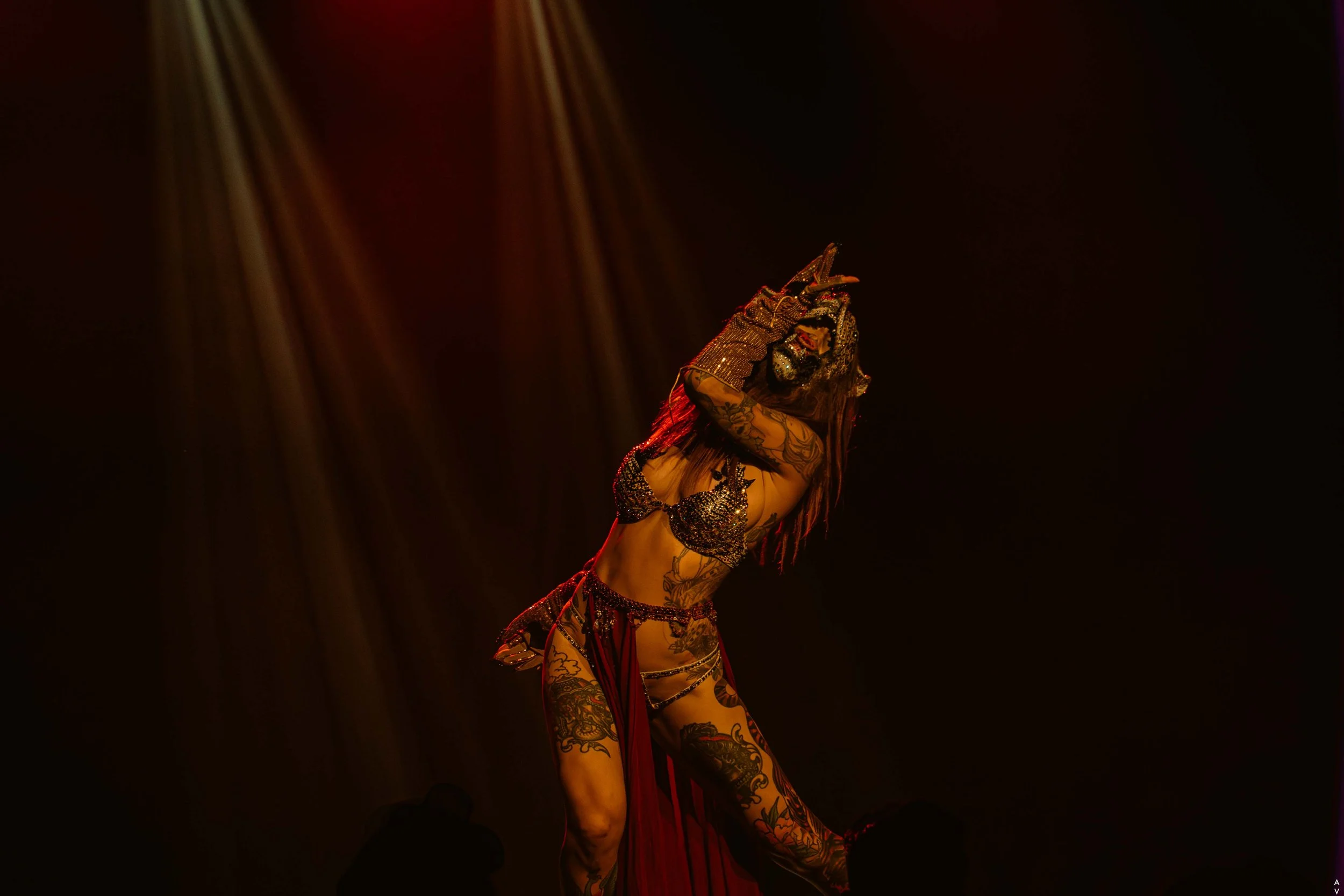 Frankie Fictitious at The Asian Burlesque Festival 2025