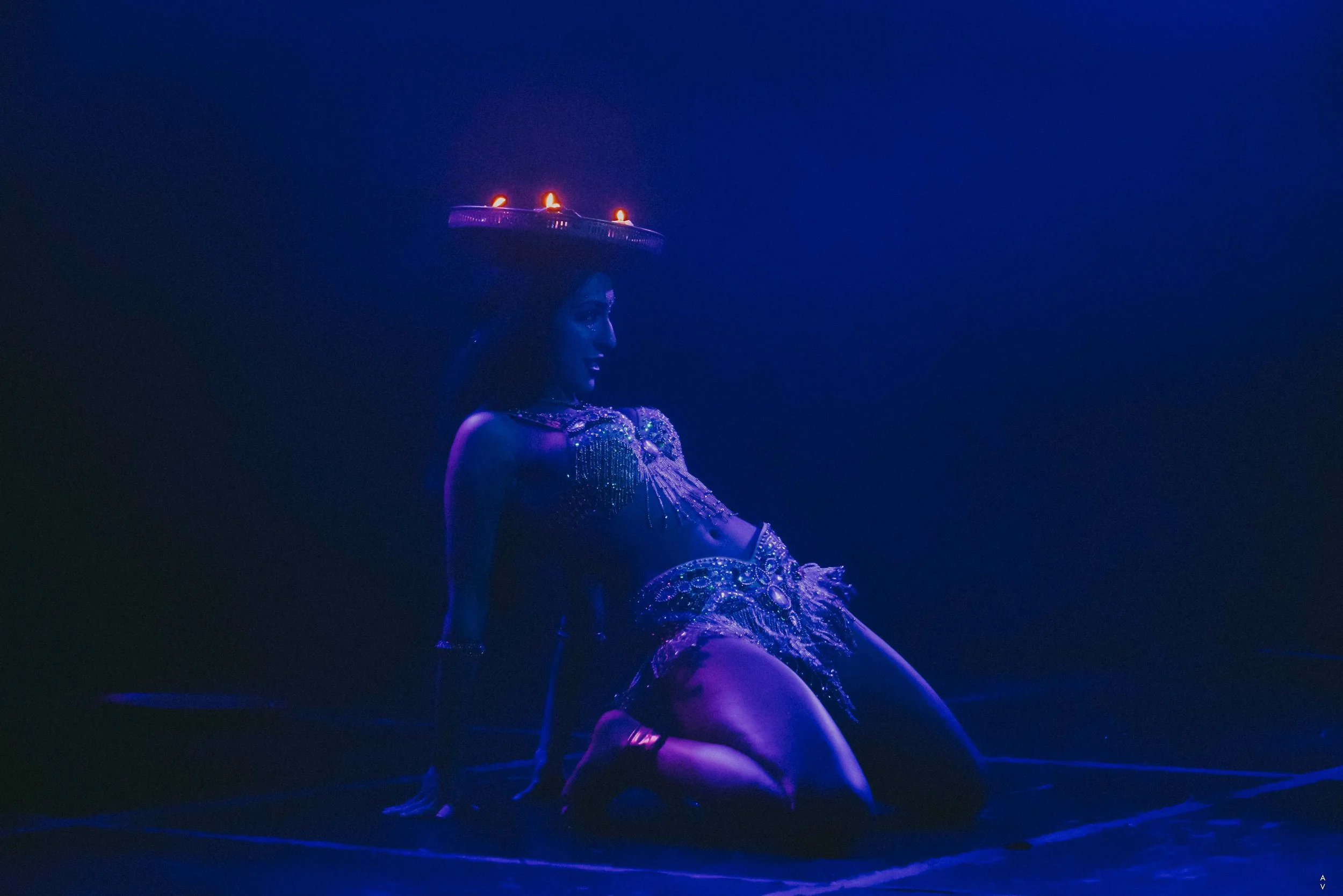 Mercy Masala at the Asian Burlesque Festival 2024