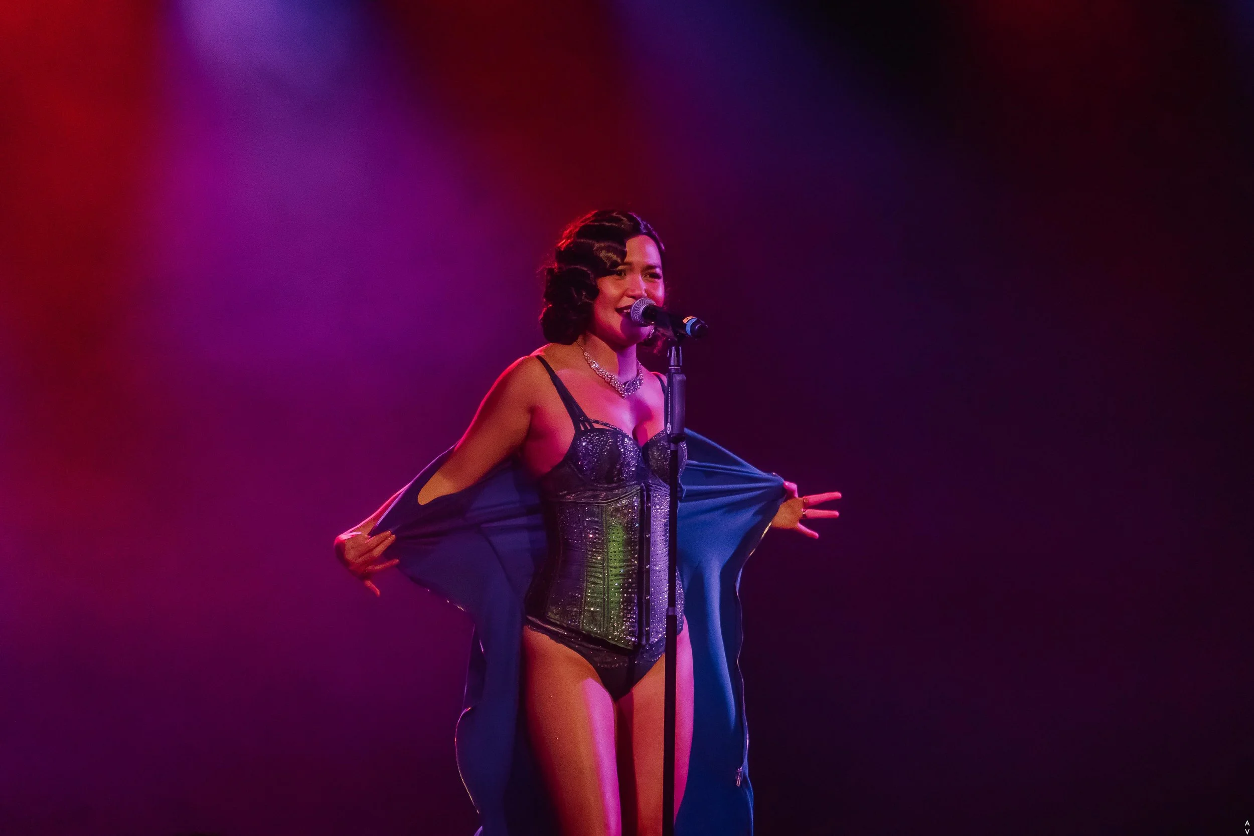 Malaya Sol at The Asian Burlesque Festival 2025
