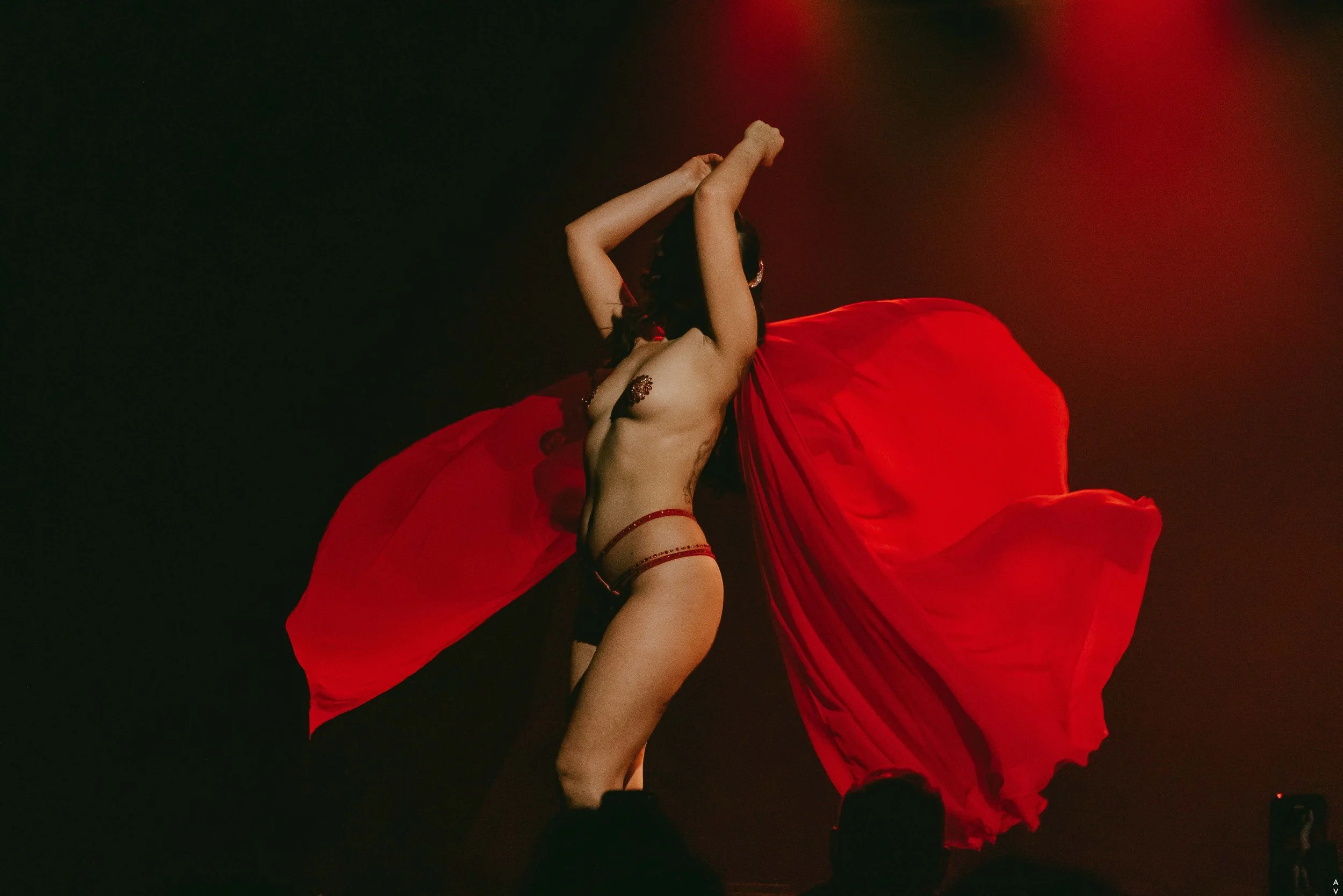 Empress Phoenix A'Blaze at The Asian Burlesque Festival 2025