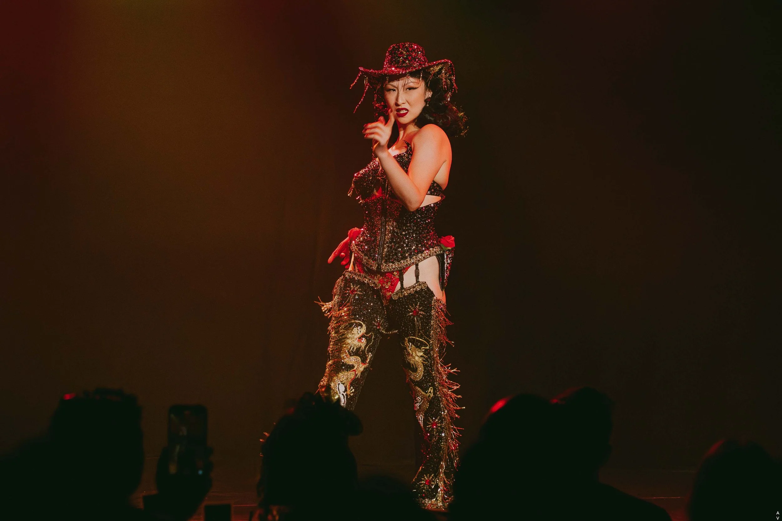 Agent Wednesday at The Asian Burlesque Festival 2025