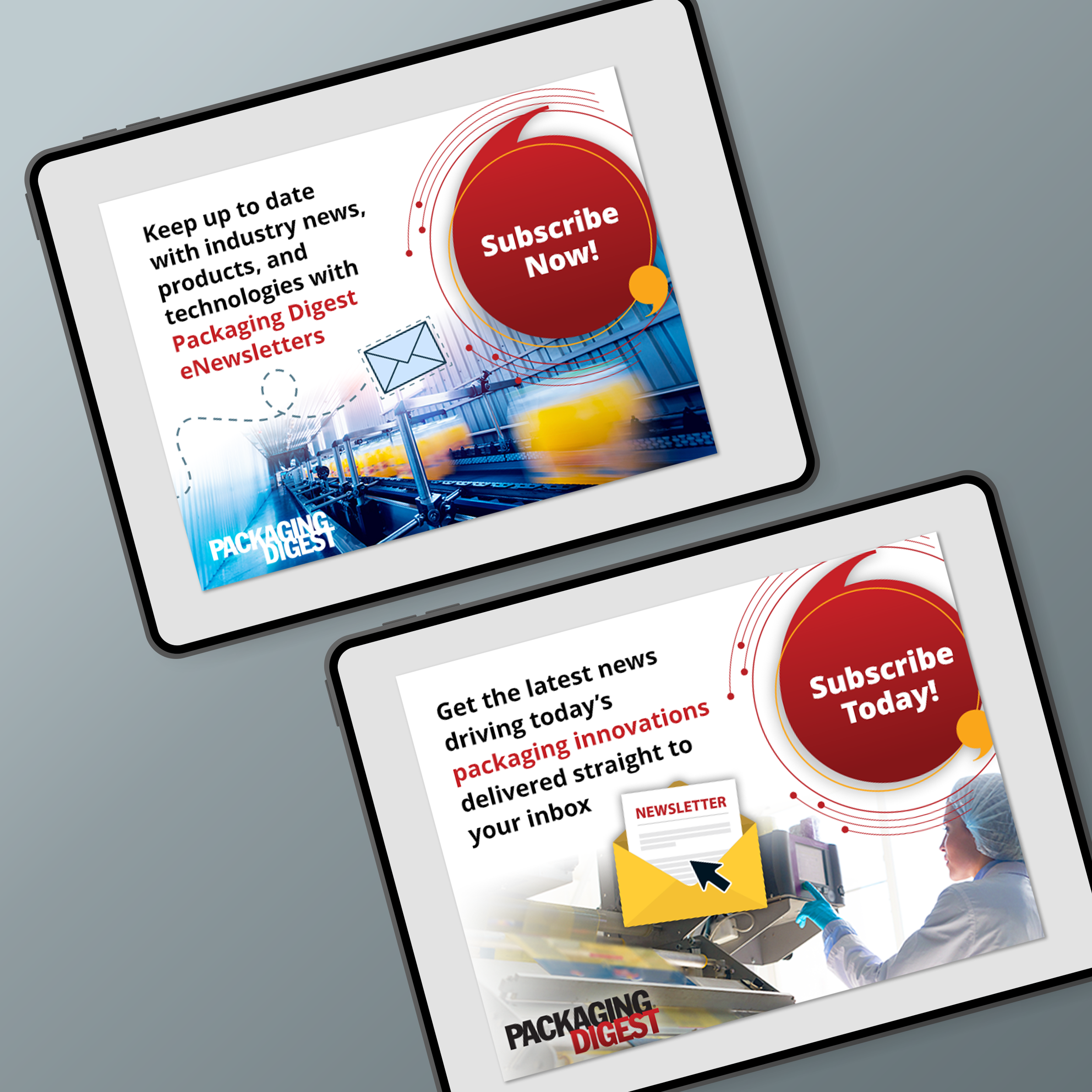 Digital Ads for Media Brand: Packaging Digest