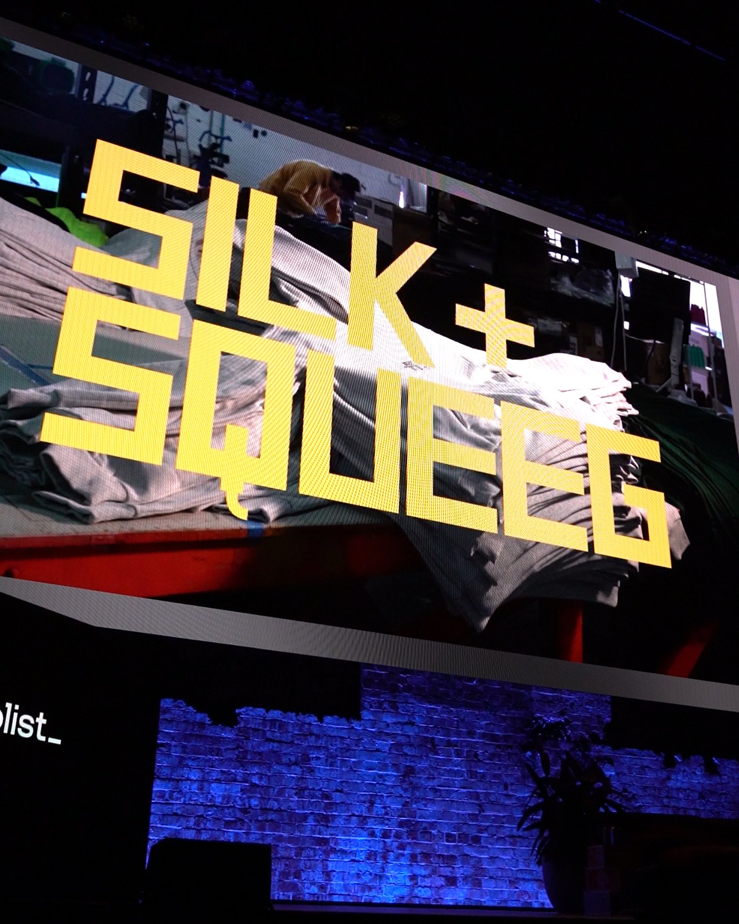 Silk and Squeeg at The Design Conference