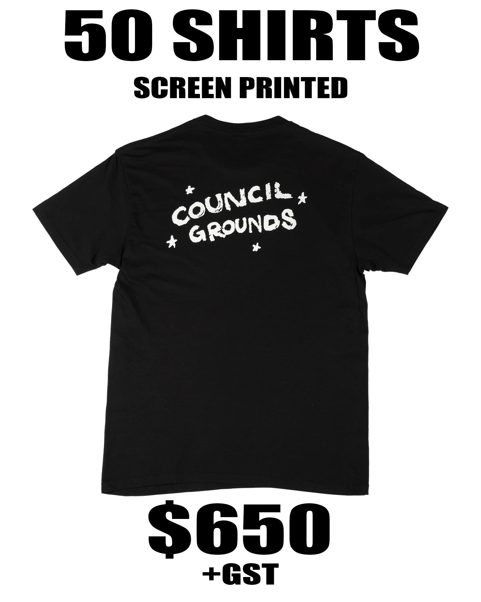 affordable Custom band merchandise T shirts