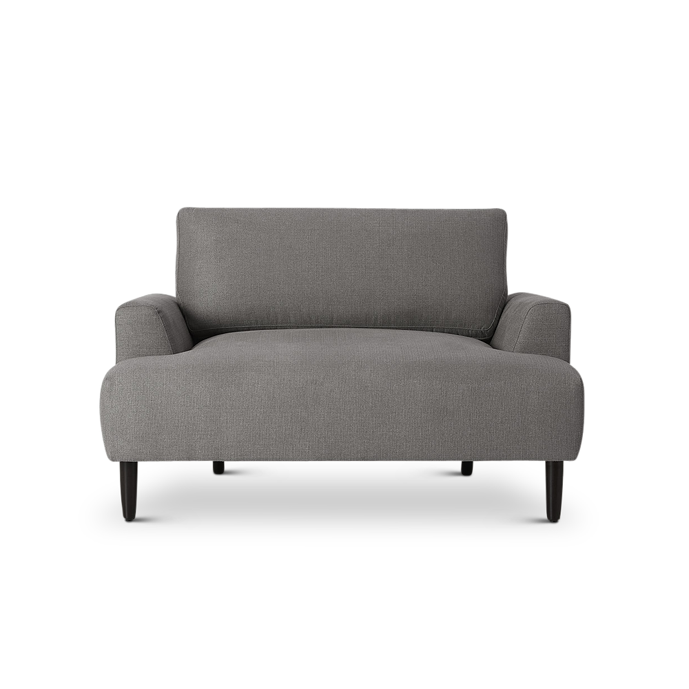 umage conversation piece tall lounge chair oak — Studio One Furniture