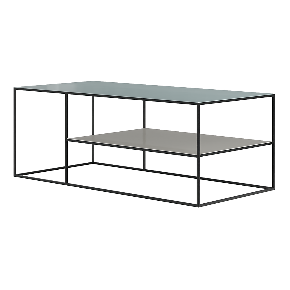 fulham coffee table blue & pebble — Studio One Furniture
