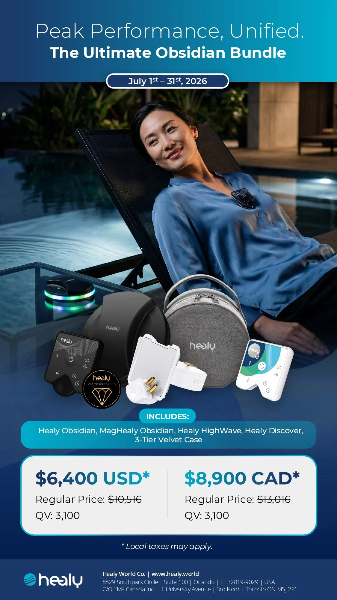 Healy Obsidian and MagHealy Obsidian Discount Promotion with free gifts.