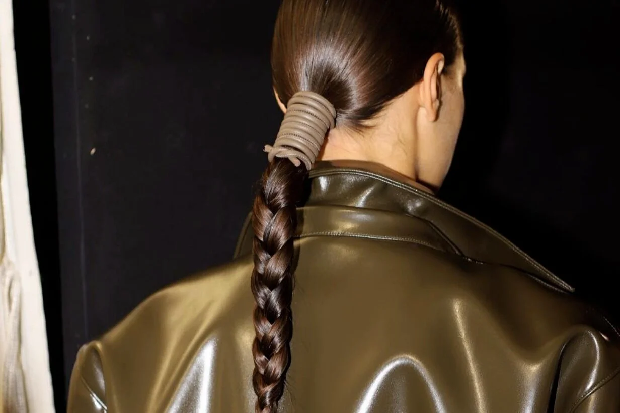 IN MILAN, SAM MCKNIGHT TOUGHENS UP MAX MARA’S BRAIDS, Grazia Magazine