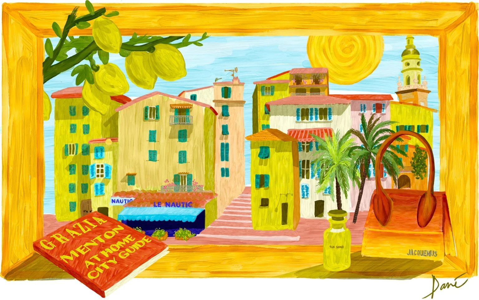 GRAZIA’S AT HOME CITY GUIDE TO MENTON, Grazia Magazine
