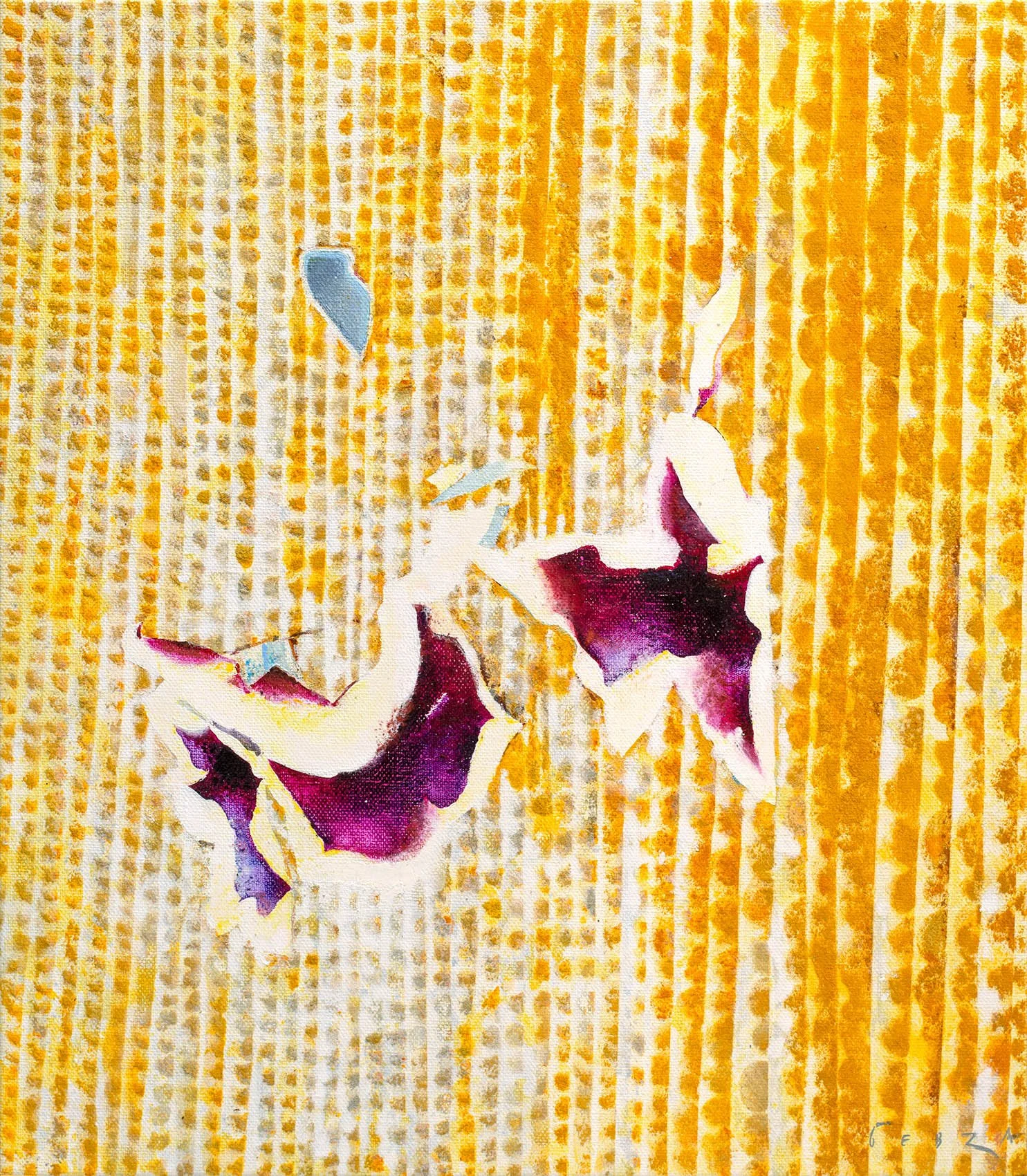 Myriad Structure VІ. 2021, oil on canvas, 80х70 cm