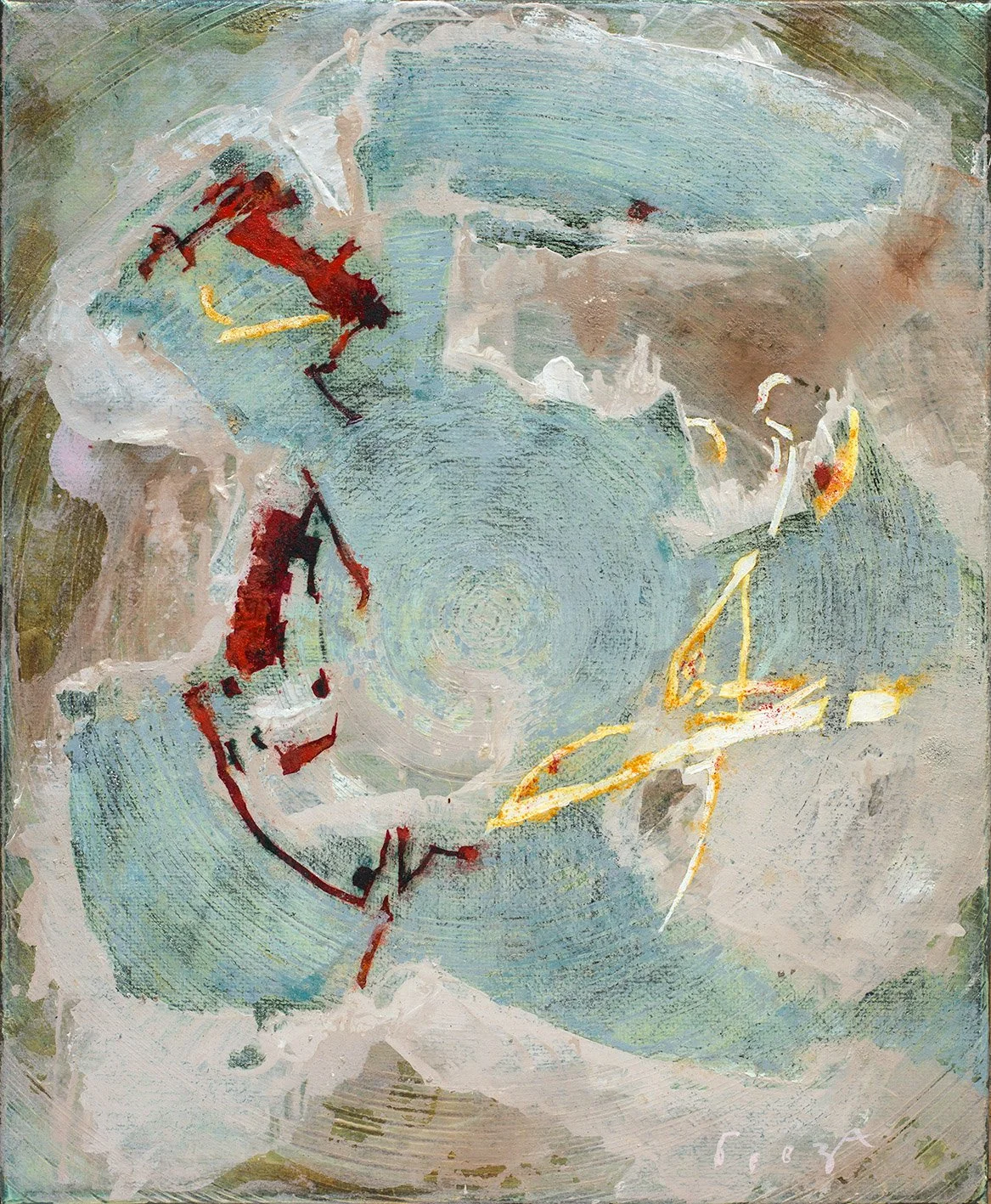 The space of eternity. 2023, oil on canvas, 55х45 cm