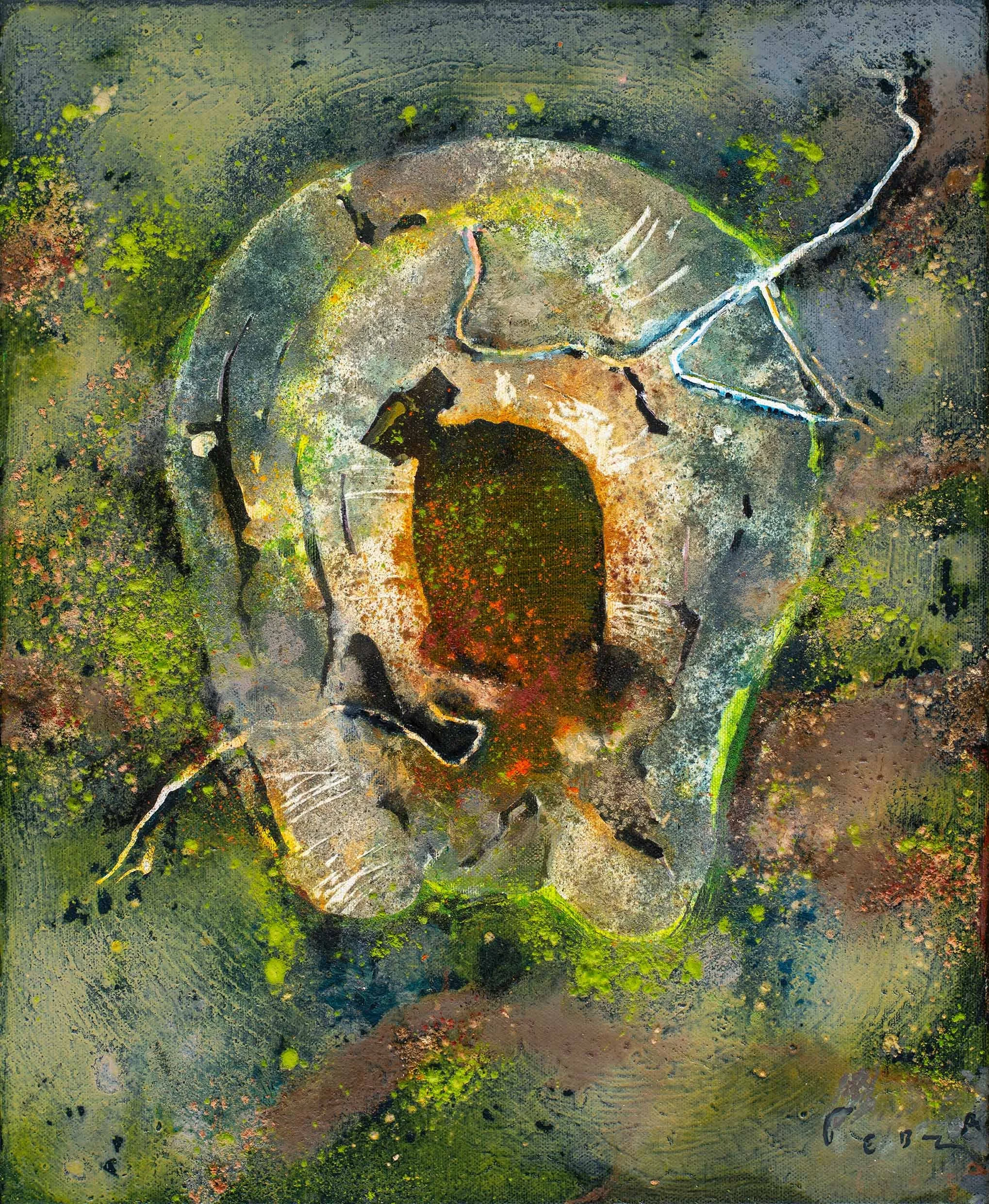 Continuity space. 2023, oil on canvas, 55х45 cm