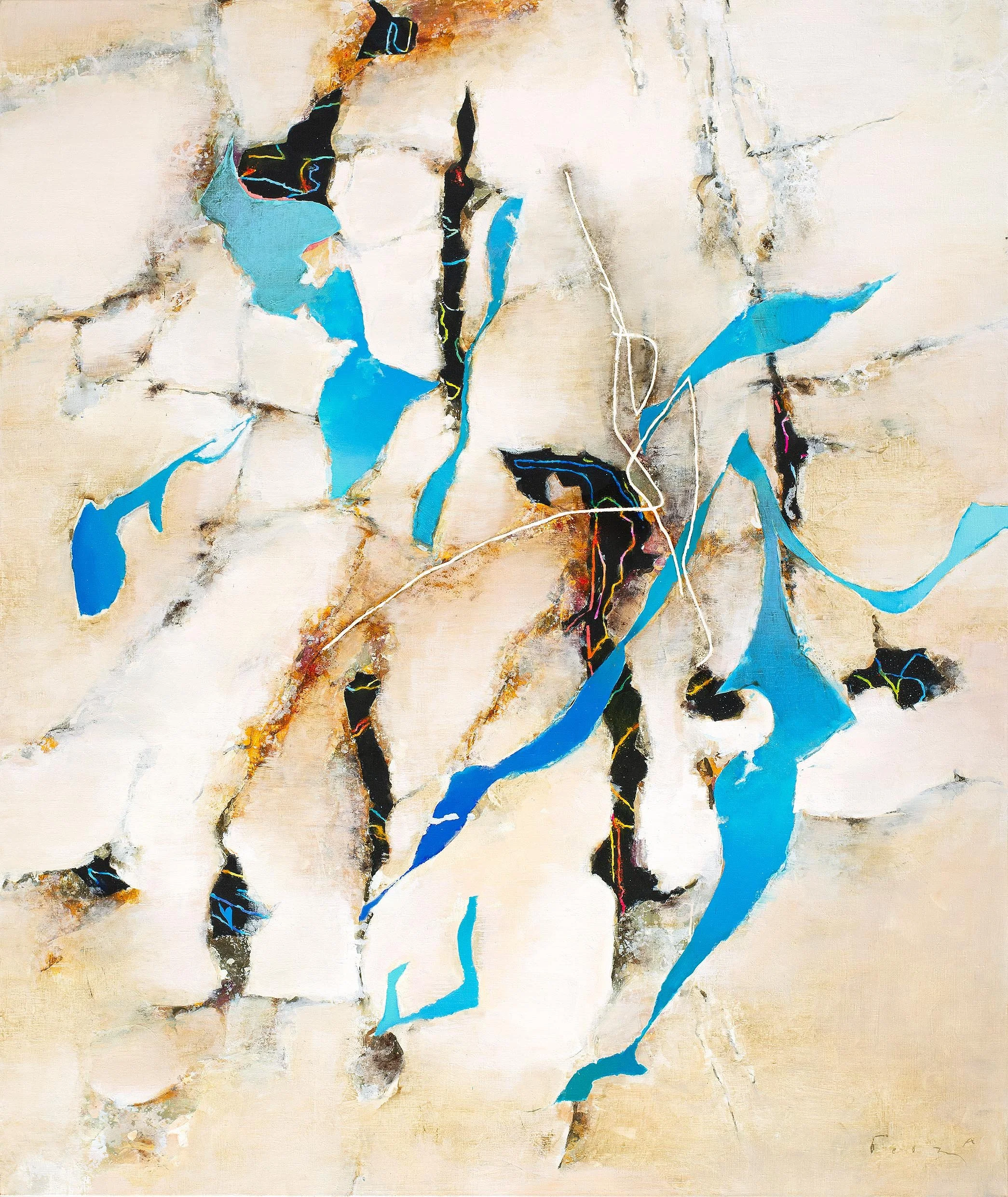 Gift. 2024, oil on canvas, 180x160 cm