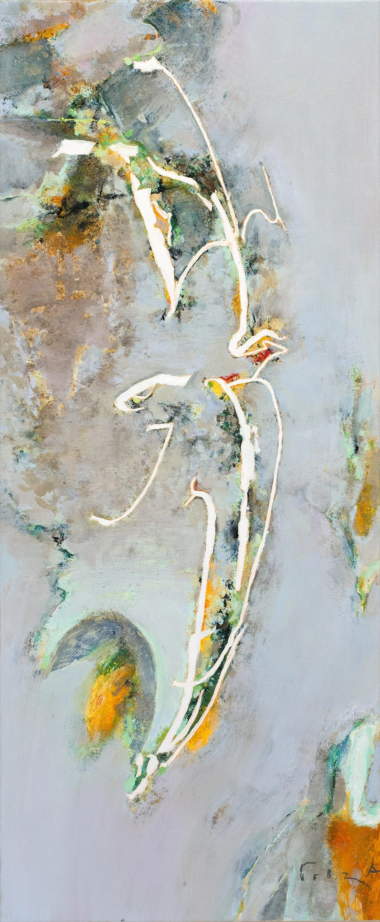 Dream. 2024, oil on canvas, 110х45 cm