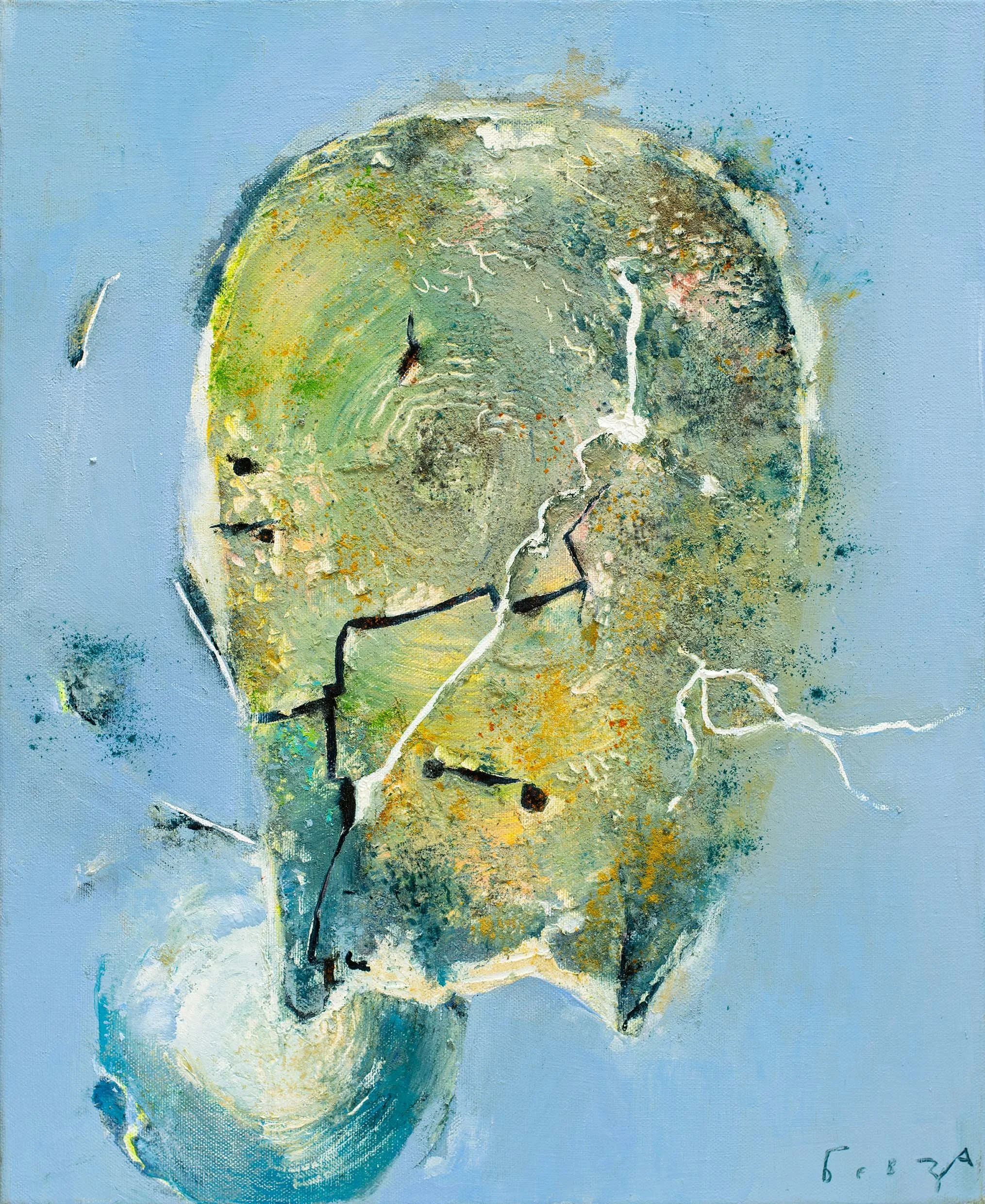 The space of the unknown. 2023, oil on canvas, 55х45 cm