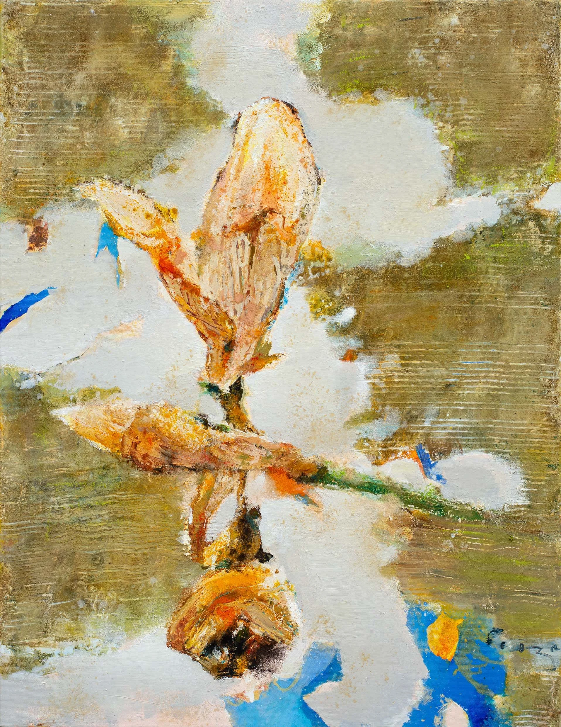 Rubicon. 2025, oil on canvas, 90х70 cm
