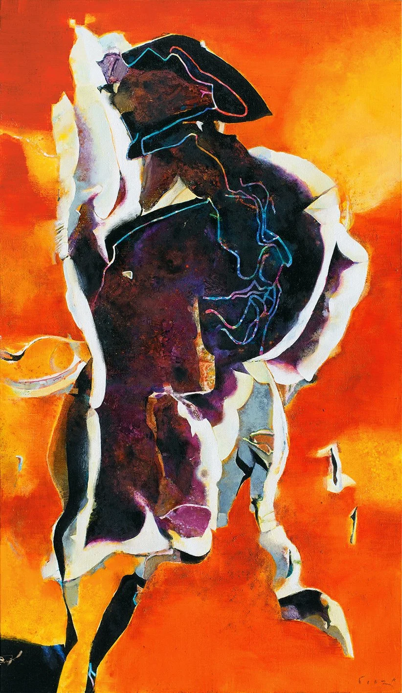 Abyss. 2021, oil on canvas, 225х130 cm