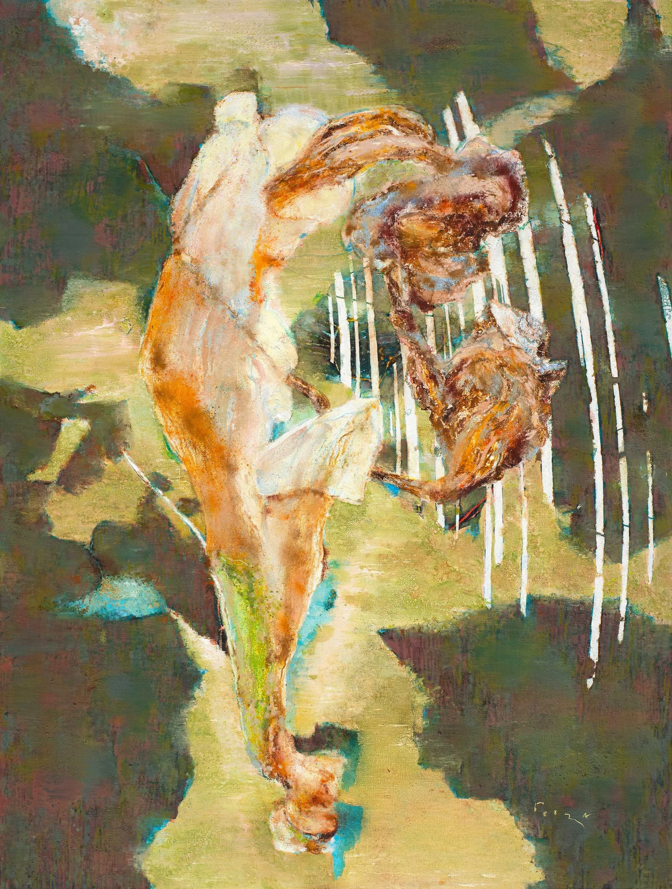 Weightlessness. 2025, oil on canvas, 225х170 cm