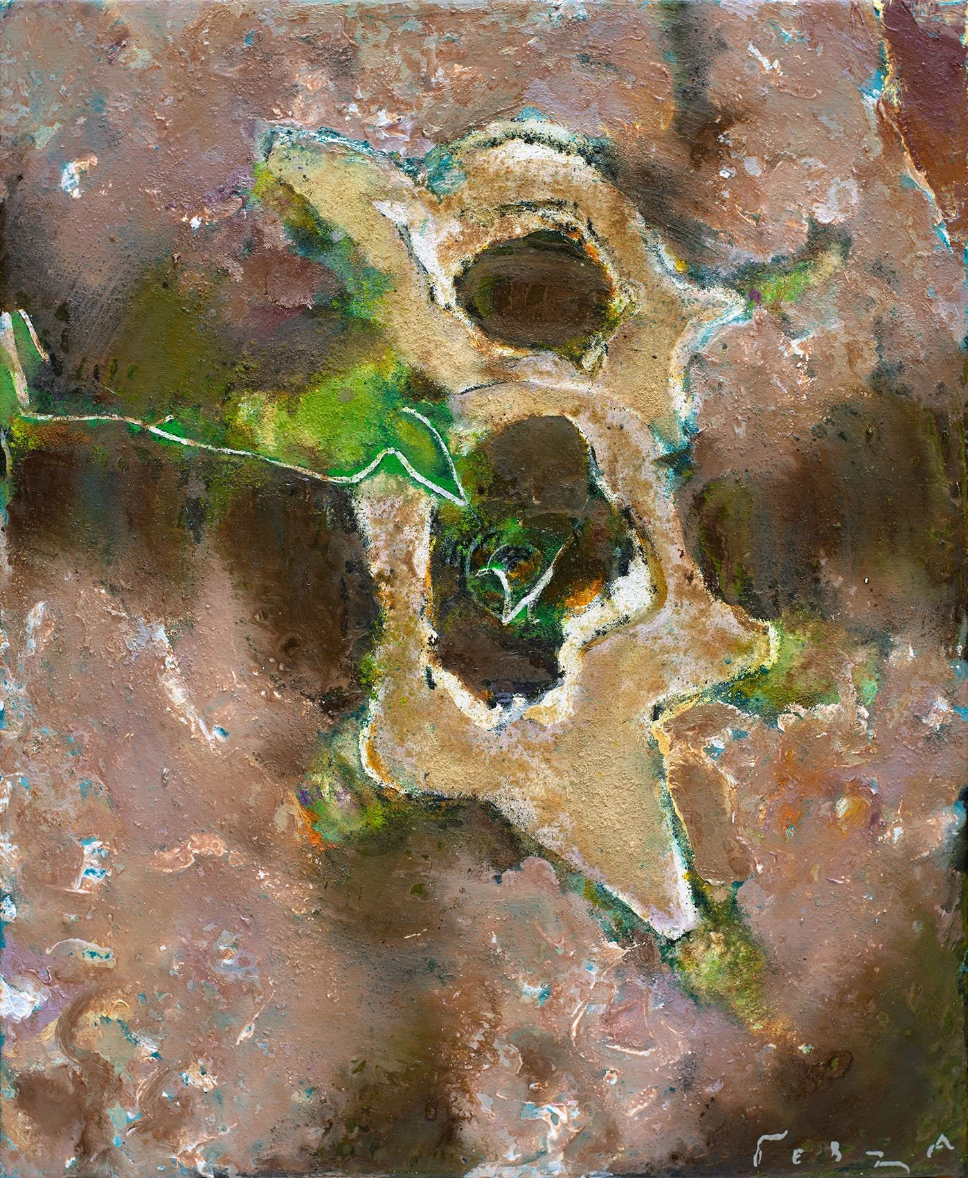 Development space. 2023, oil on canvas, 55х45 cm