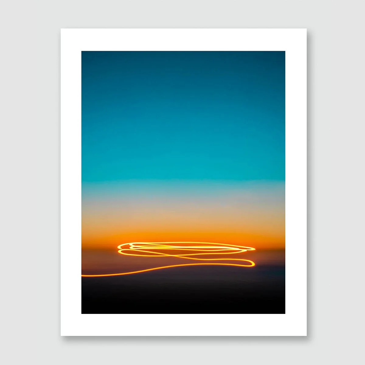 40"W x 50"H C-Print with White Border