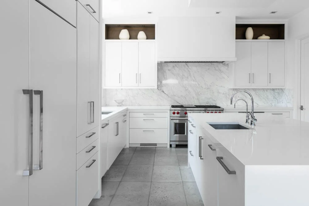 white kitchen design