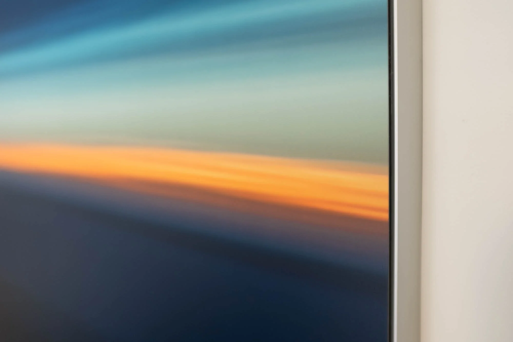 Detail: 40"W x 50"H C-Print on Alu-Dibond in Aluminum ArtBox