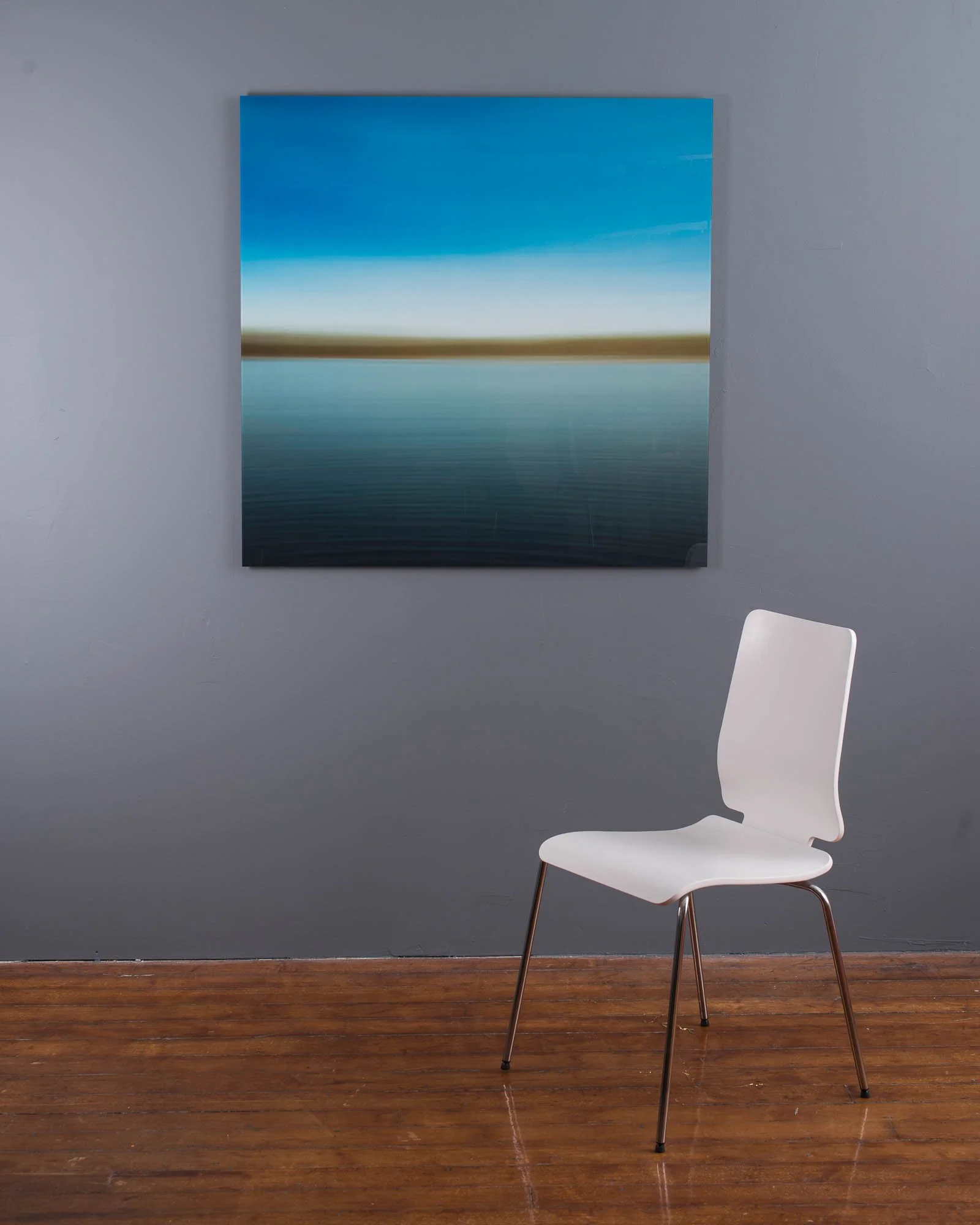 Mounted behind Acrylic Glass - 40" by 40"