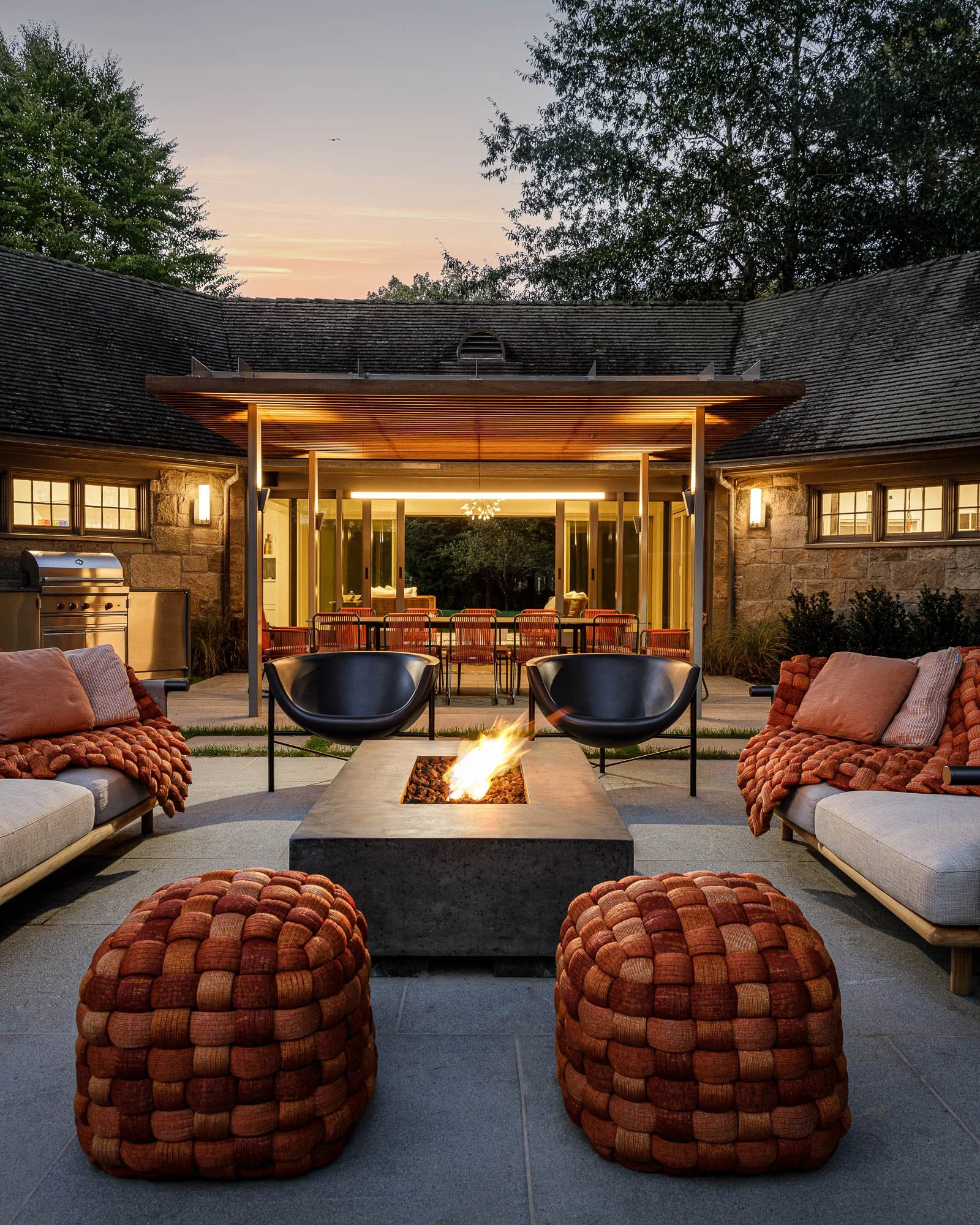 Architectural photography of a residence in Fairfield Connecticut