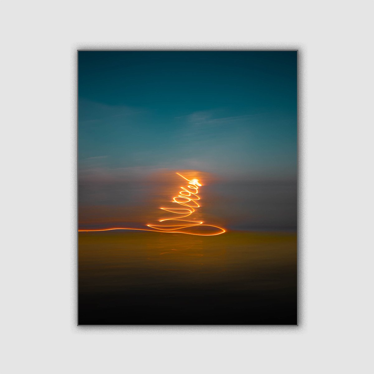 40"W x 50"H C-Print in Aluminum ArtBox