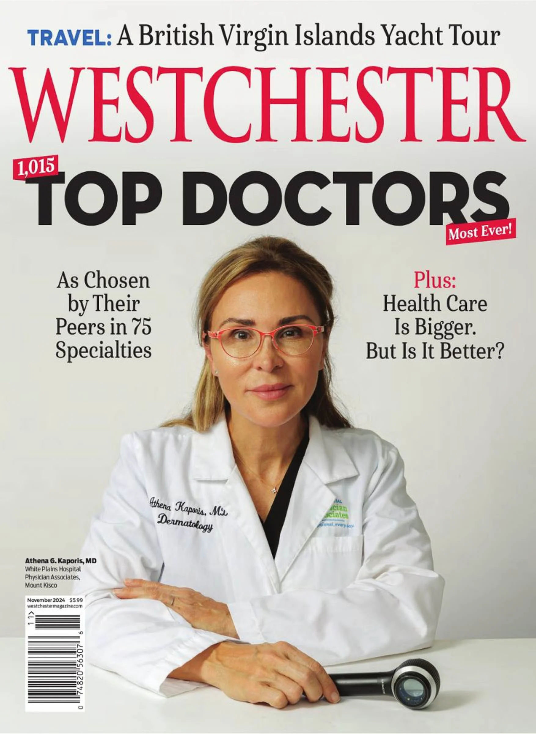 Cover Westchester Magazine Top Doctors