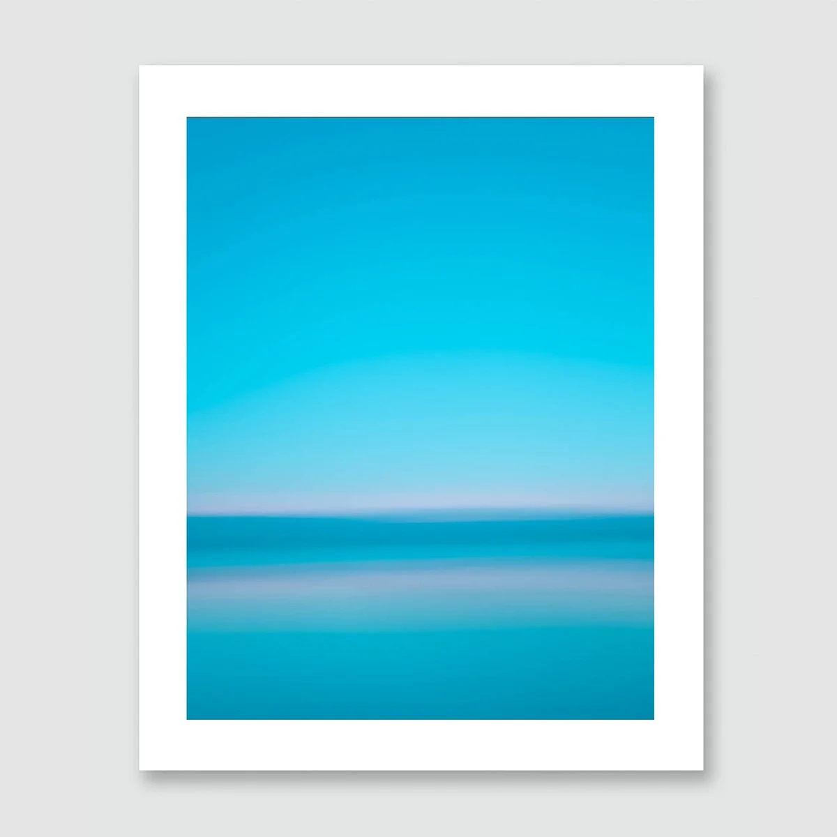 40"W  x 50"H Print only with white border