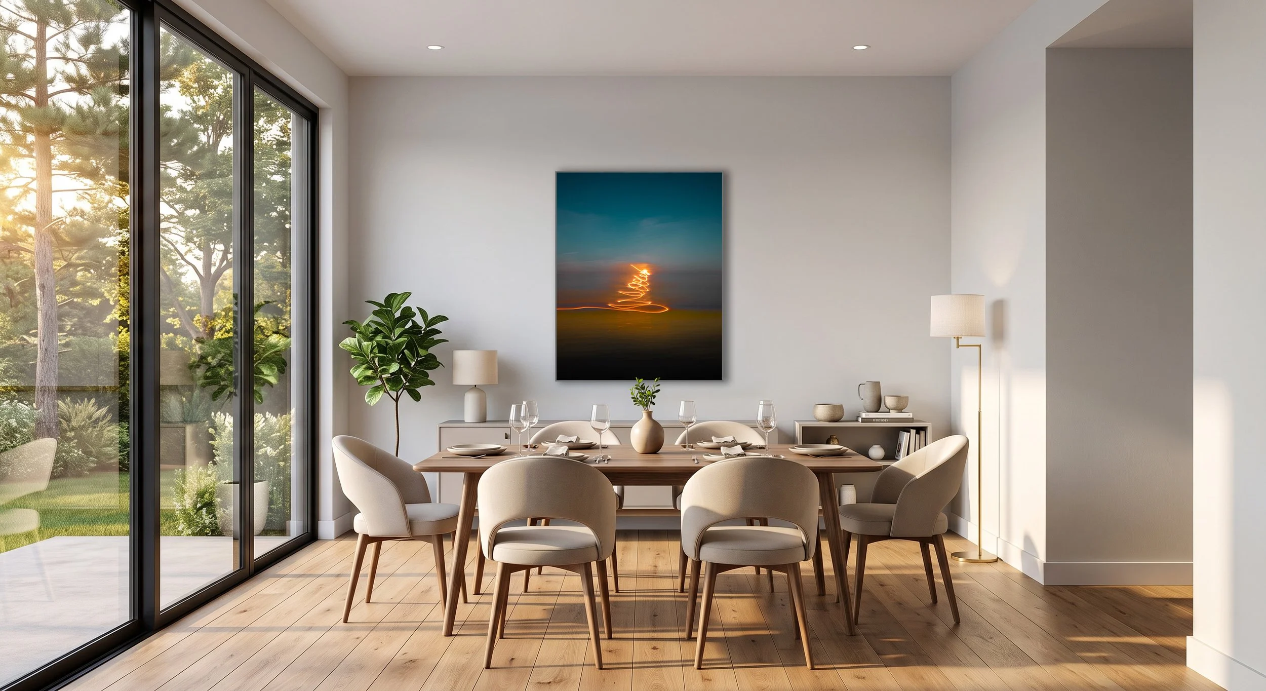 In-Situ: Digital Render - ArtBox Framing C-Rpint