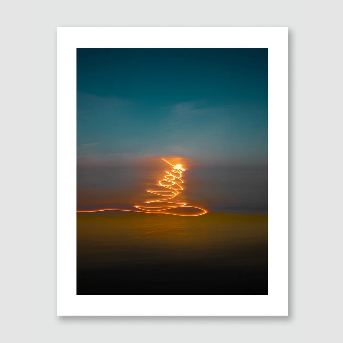 40"W x 50"H Hahnemühle Photo Rag with white border / Print Only
