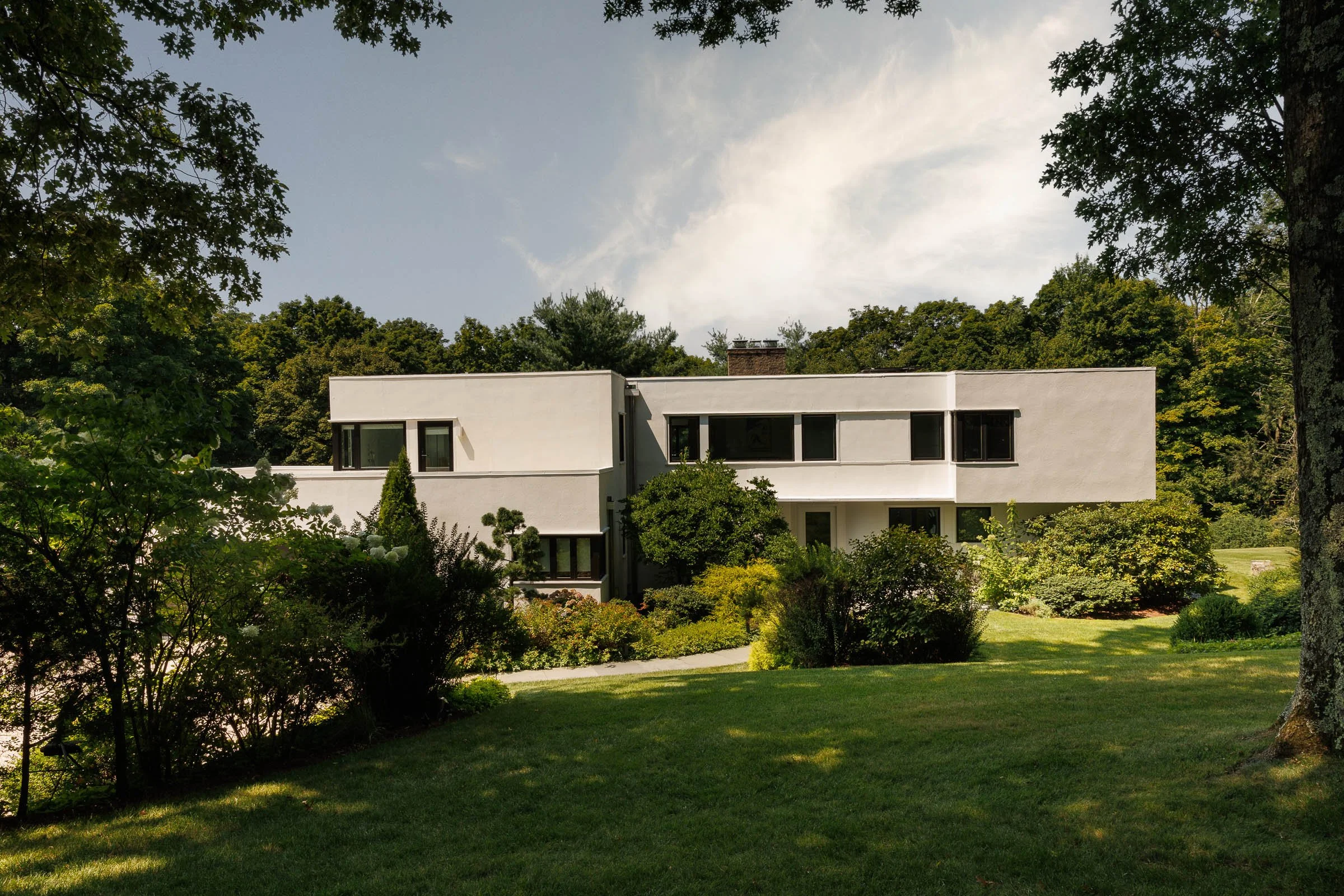 Architectural Photograph Modern Residence in Armonk NY