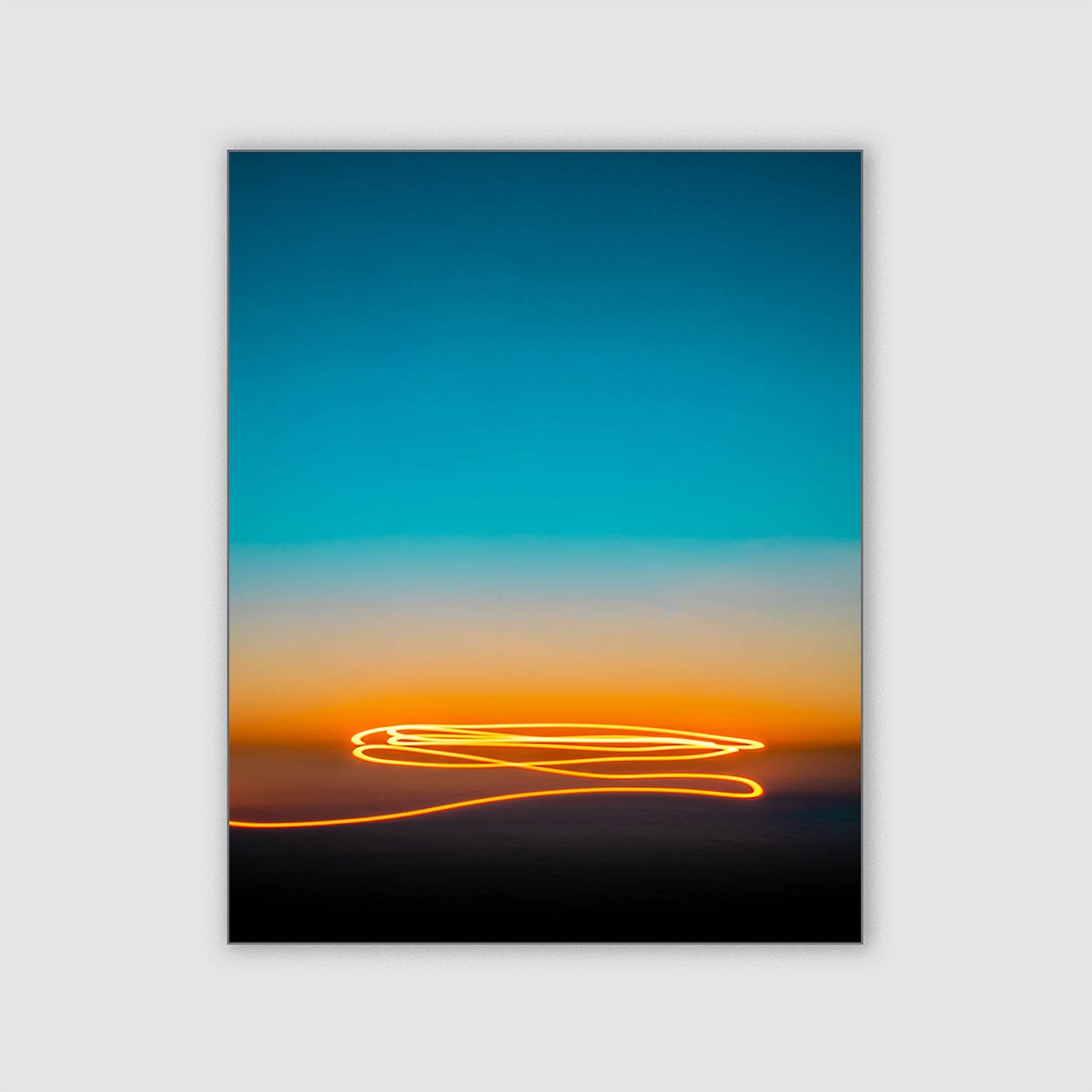 40"W x 50"H C-Print in Aluminum ArtBox