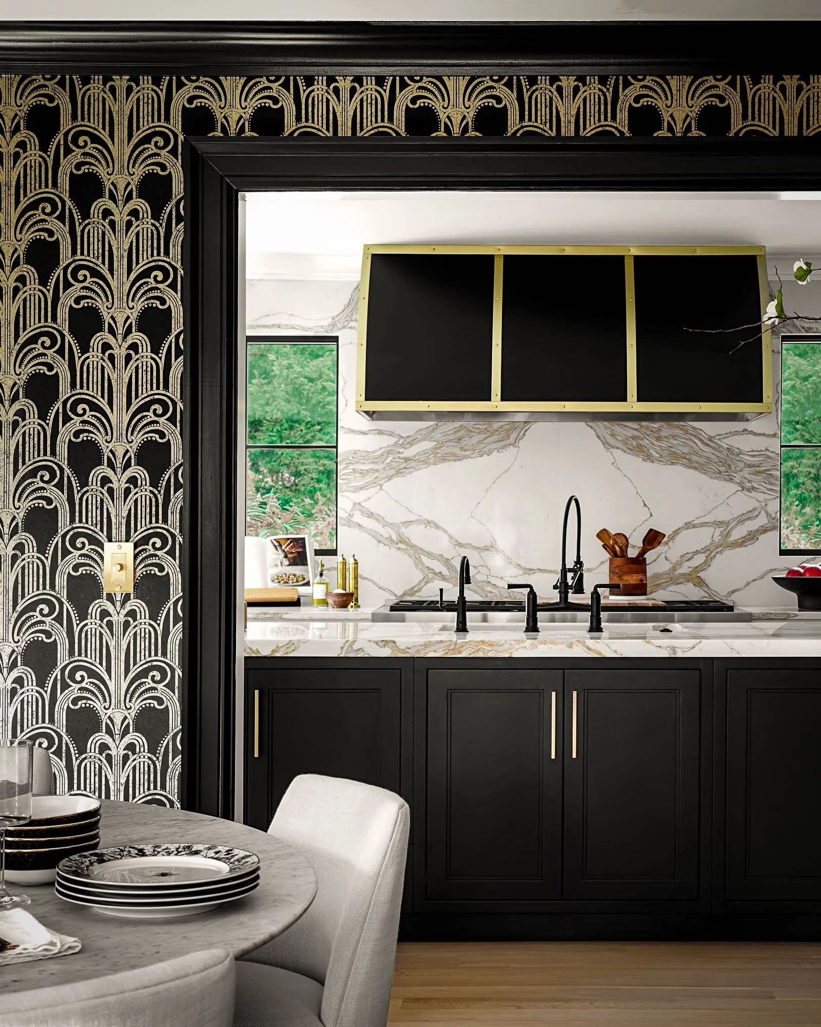 Interior design photography of a kitchen in Westchester New York