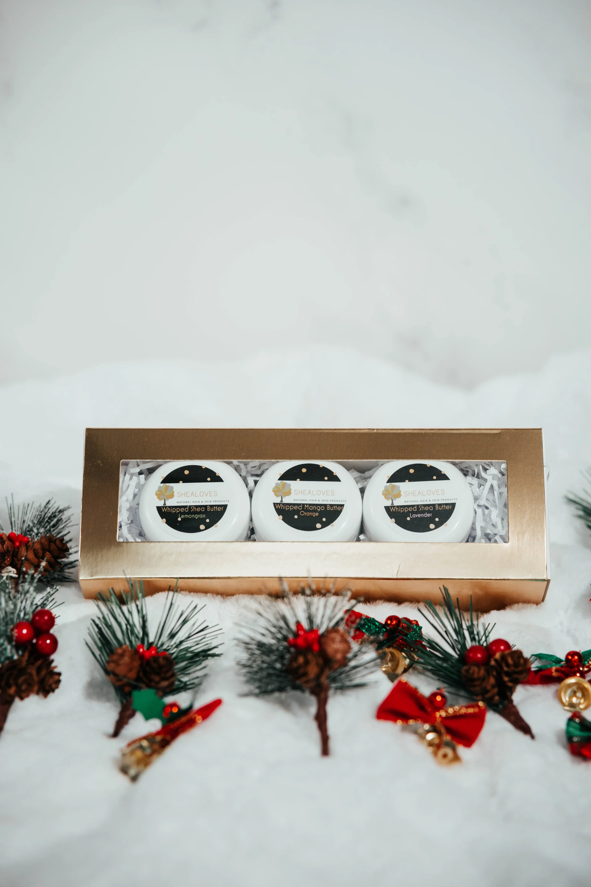 Shea Butter Sample Pack 3-2oz Shea Butters