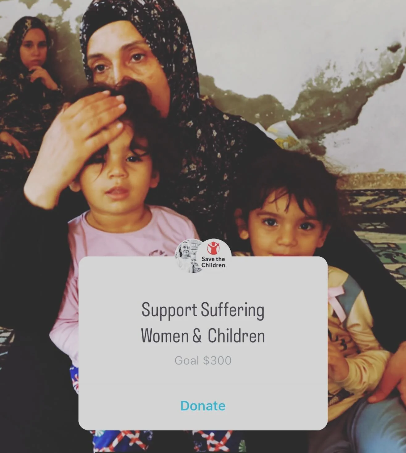 Let&rsquo;s honor the women (children and families) facing the horrors of war and send them some support. #internationalwomensday #savethechildren