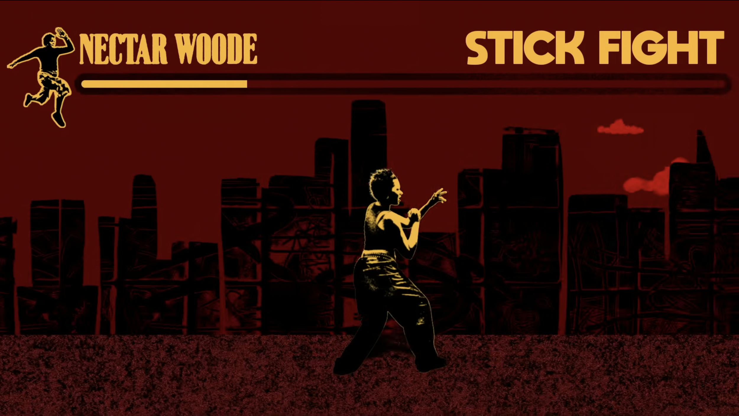 Nectar Woode | Stick Fight (Lyric Video)
Dir. Charlie Rees
 music video 